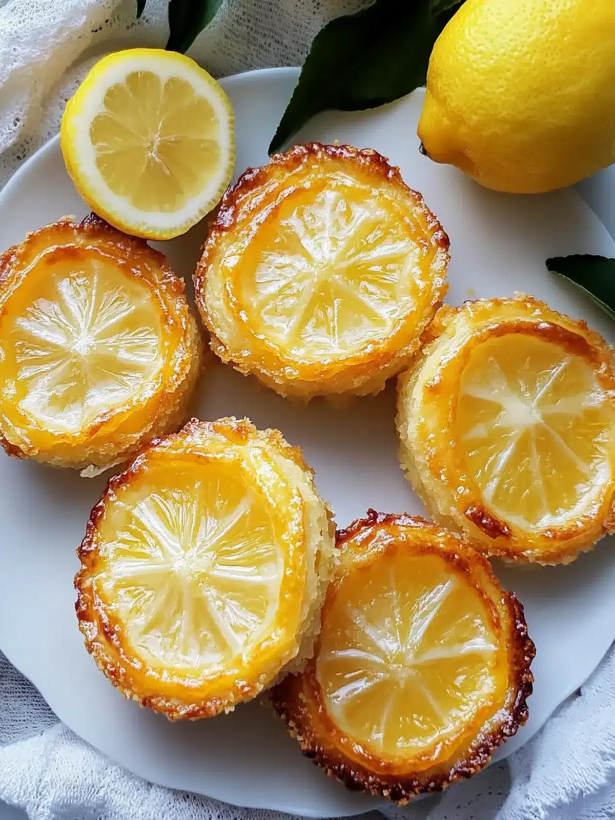 Zesty Baby Lemon Impossible Pies: Effortless Mini Delights 2 Baby Lemon Impossible Pies