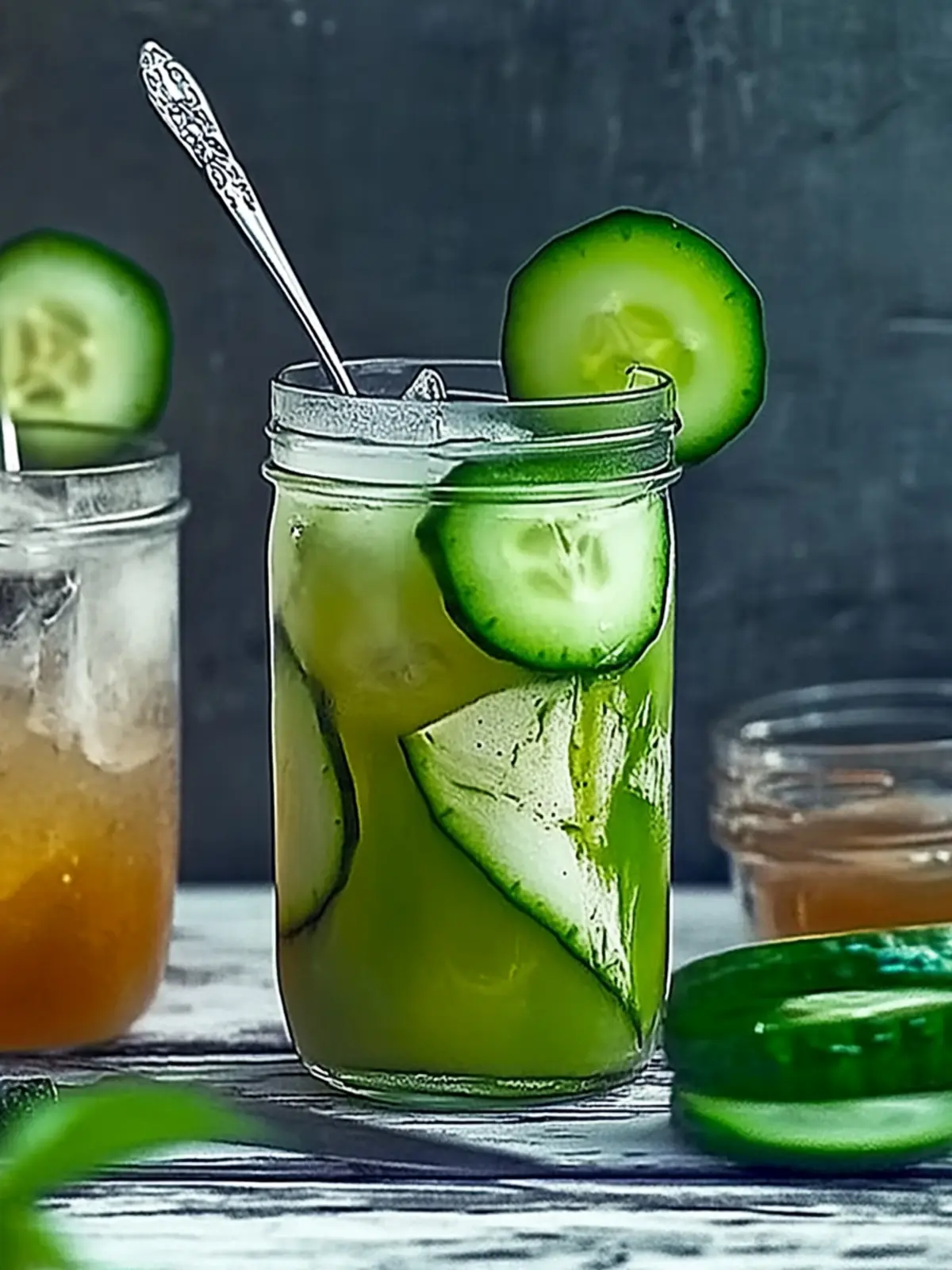 Revitalize Your Summer with Iced Matcha and Cucumber Bliss 2 Iced matcha with cucumber