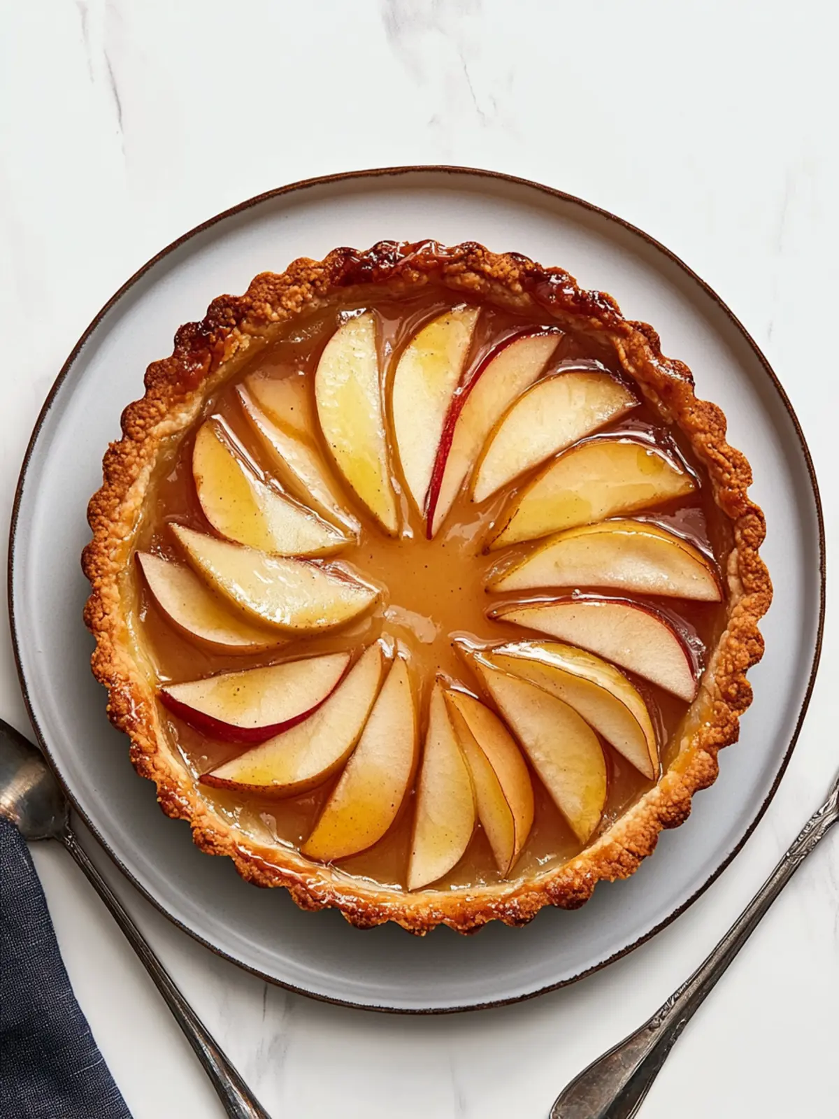 Irresistibly Glazed and Beautiful Pear Tart for New Year's Bliss 3 Glazed and Beautiful Pear Tart- Festive New year's Dessert