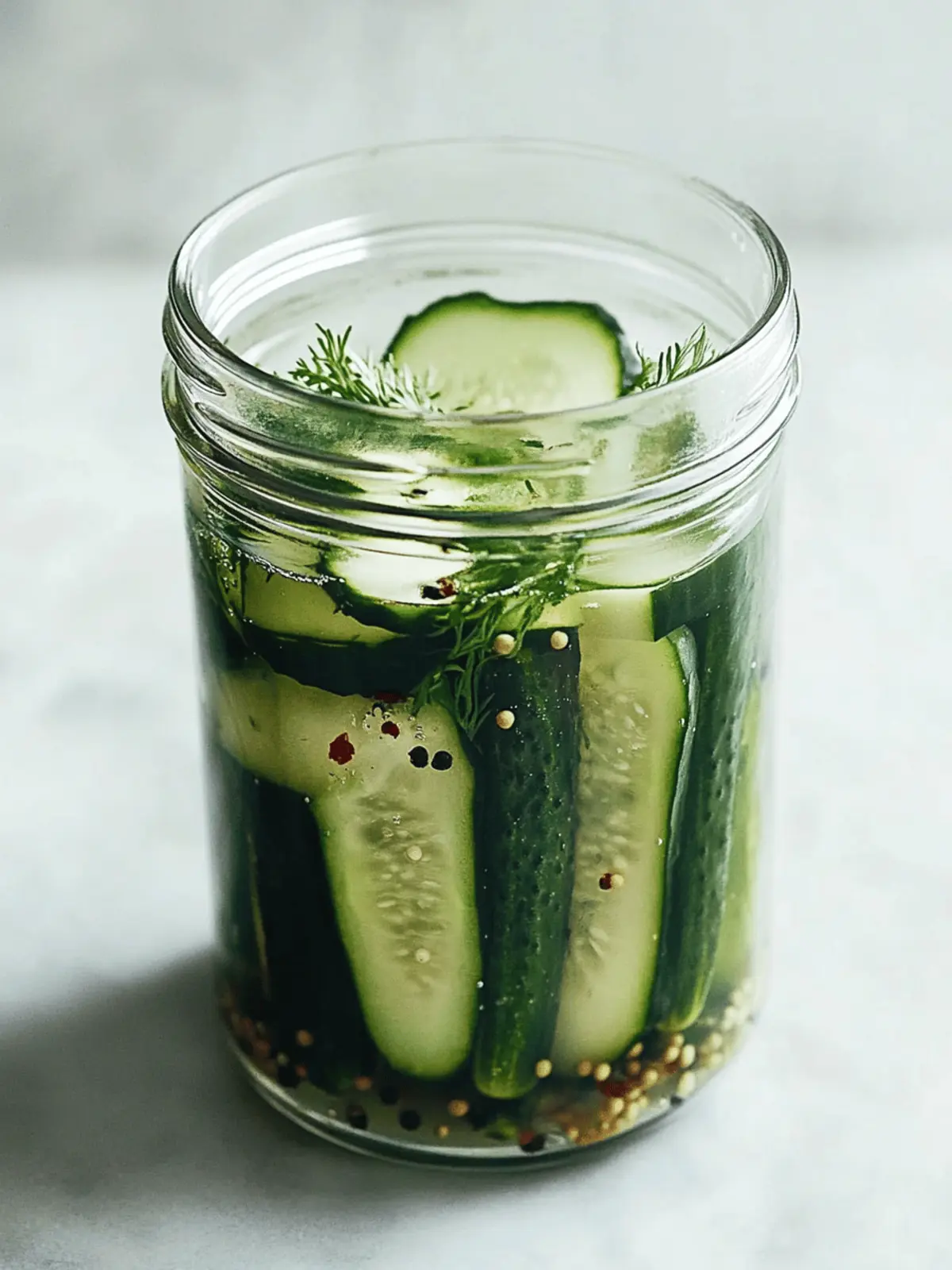 Delicious Quick Refrigerator Pickles in Under 2 Hours 3 Quick Refrigerator Pickles