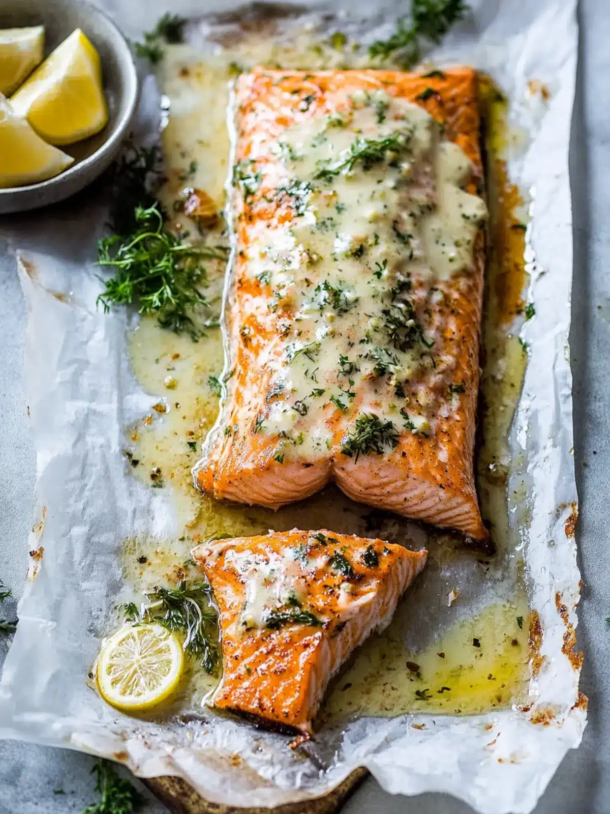 Irresistibly Tender Slow Roasted Salmon with Mustard Sauce 3 Slow Roasted Salmon