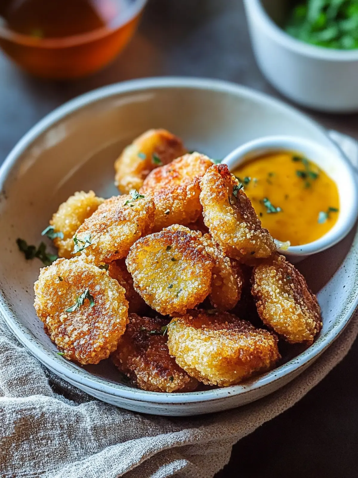 Delicious Fried King Oyster Mushroom Bites for Mother s Day 2 Fried King Oyster Mushroom Bites-Mother's day side dish