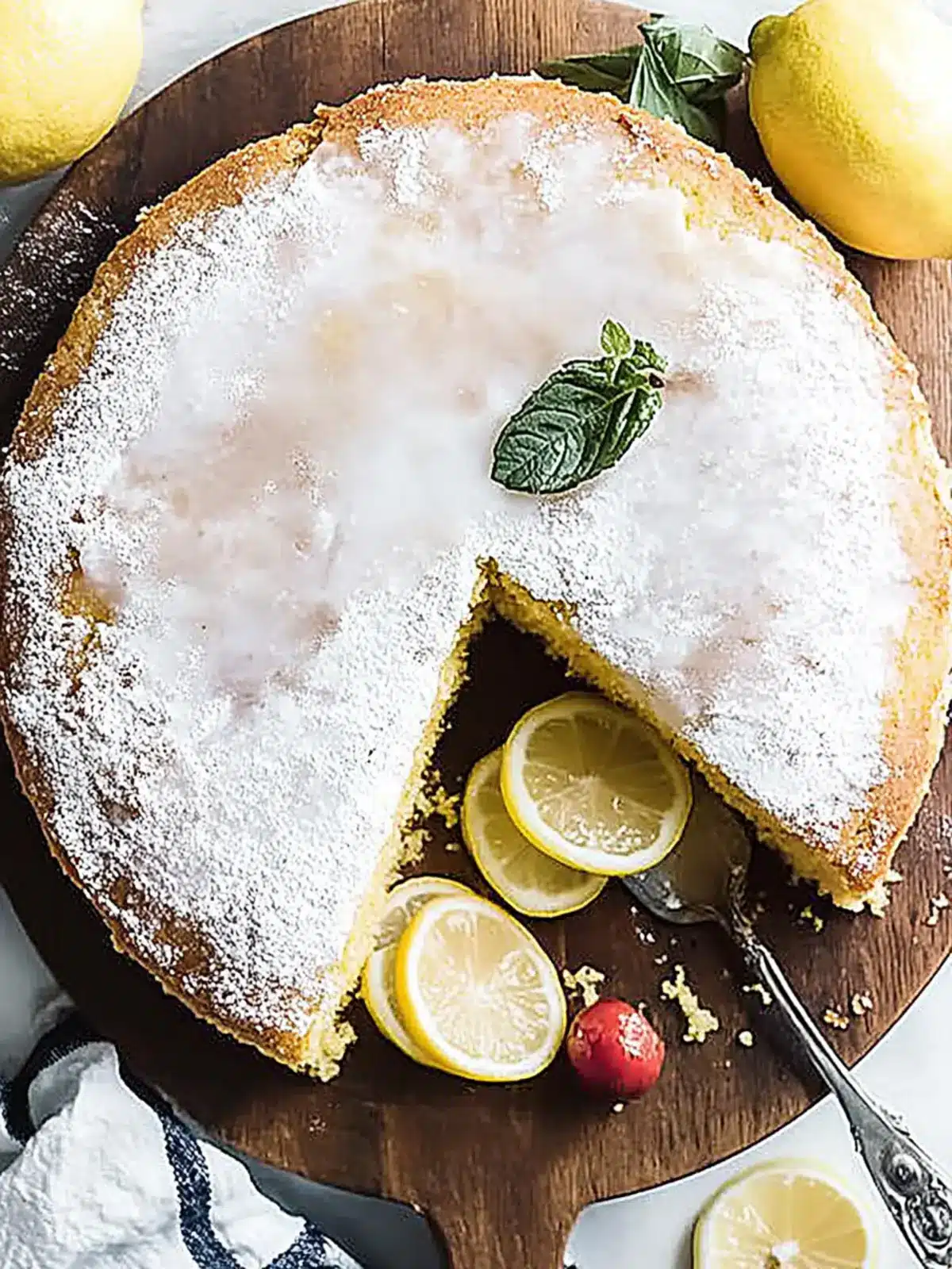 Homemade Lemon Polenta Cake Recipe for Sweet Joyful Moments 3 Homemade Lemon Polenta Cake Recipe