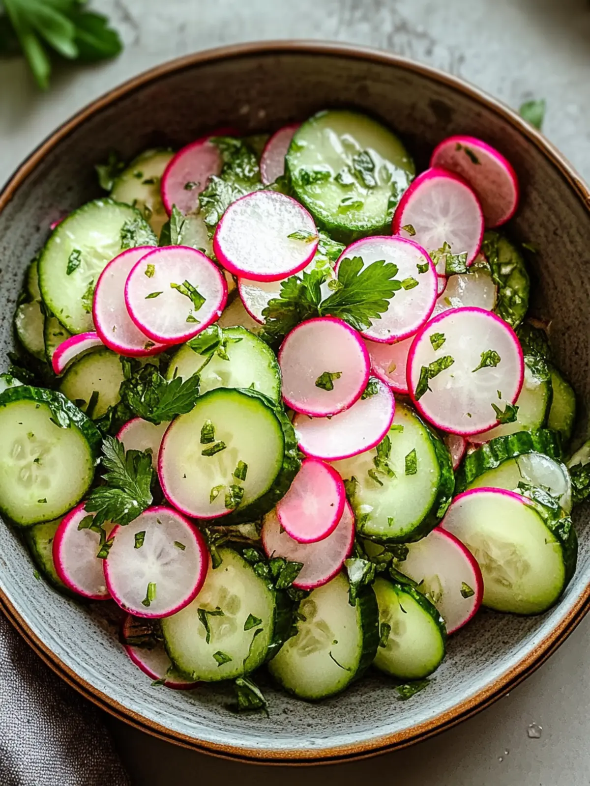 Crisp Radish and Cucumber Salad for a Refreshing Boost 4 Radish and Cucumber Salad
