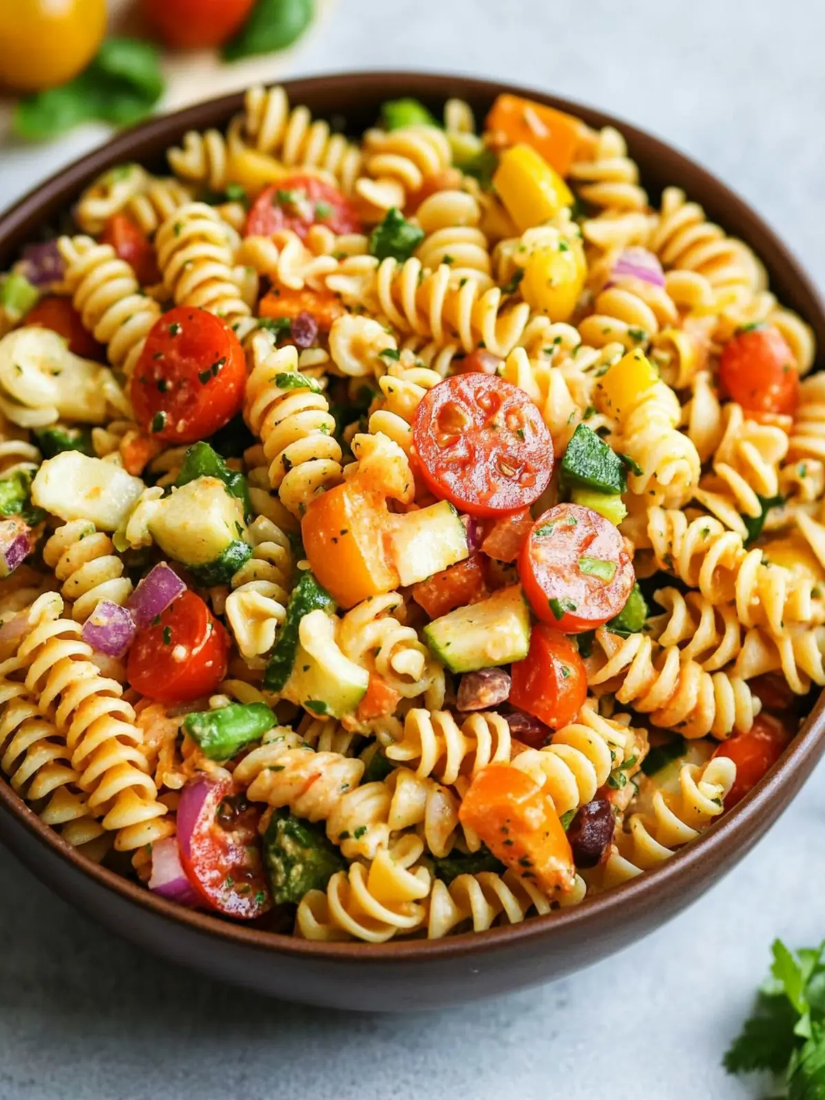 Zesty Salad Supreme Pasta Salad That Will Wow Your Taste Buds 2 Zesty Salad Supreme Pasta Salad