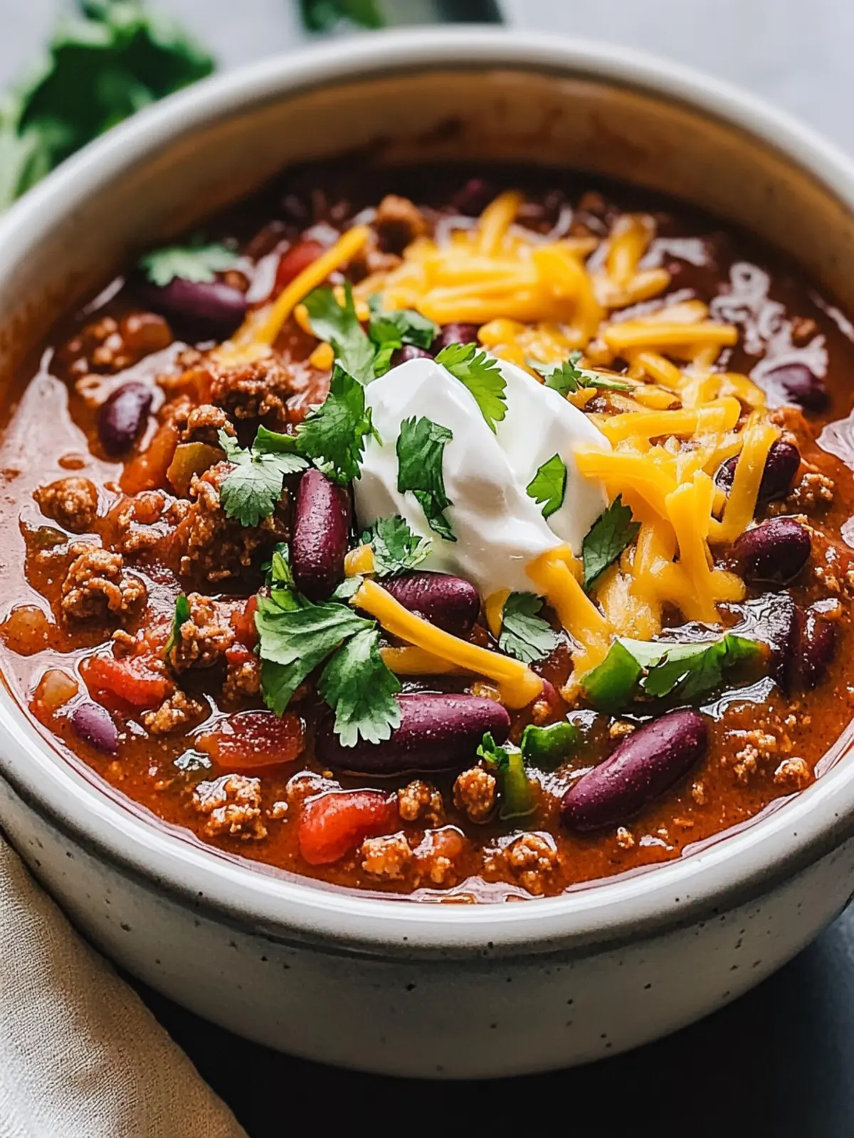 Comforting Turkey Chili Crockpot Recipe for Cozy Nights 4 Turkey Chili Crockpot Recipe