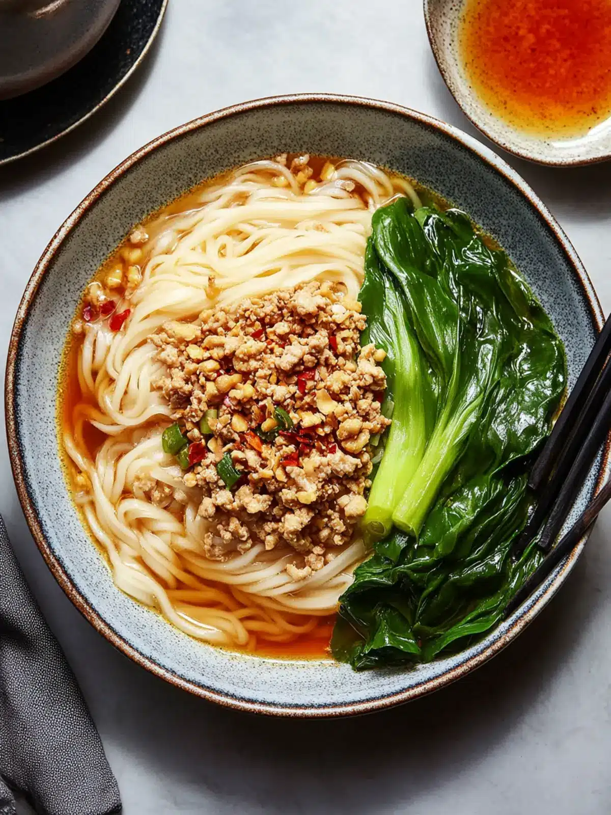 Savor Lunar New Year with Authentic Dan Dan Mian Noodles 4 Dan Dan Mian (Dan Dan Noodles)- For Lunar New Year Dish