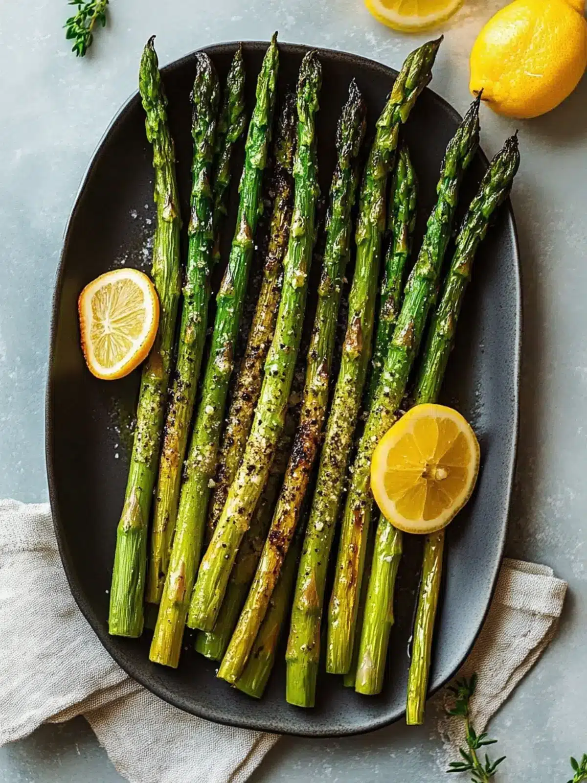 Savory Roasted Asparagus with Lemon in Just 15 Minutes 3 Roasted Asparagus