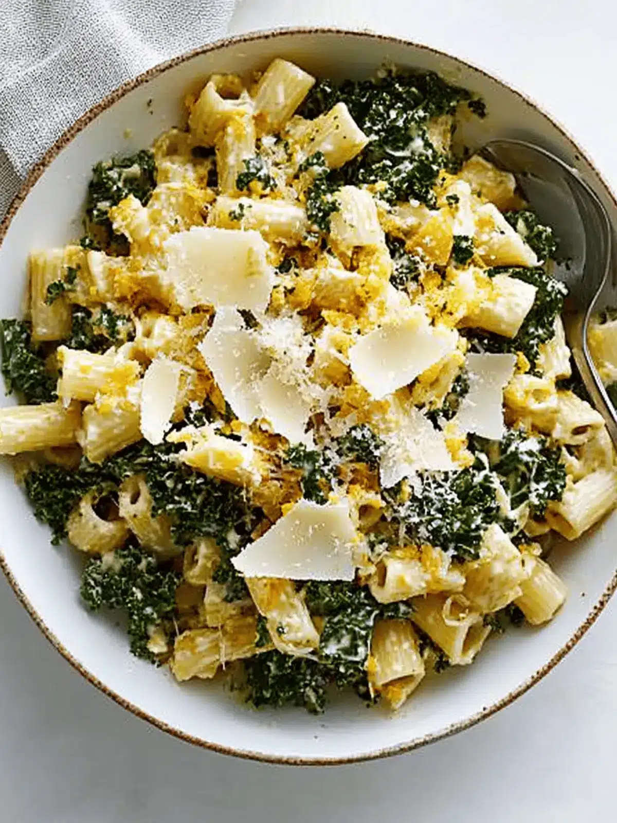 Kale Caesar Pasta Salad: Your Next Make-Ahead Favorite 3 Kale Caesar Pasta Salad