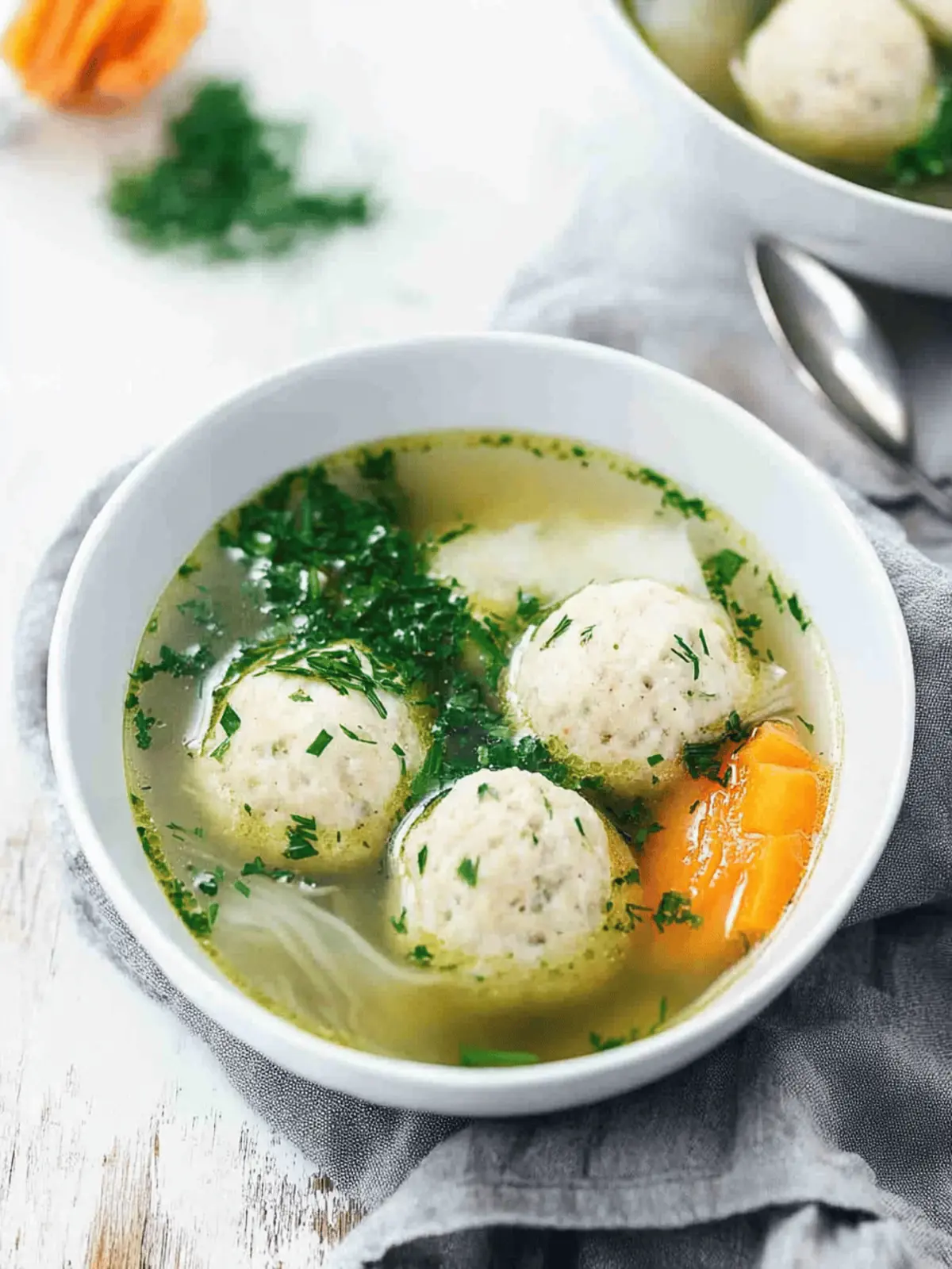 Fluffy Matzo Ball Soup Recipe for Ultimate Comfort Food 2 Matzo Ball Soup Recipe