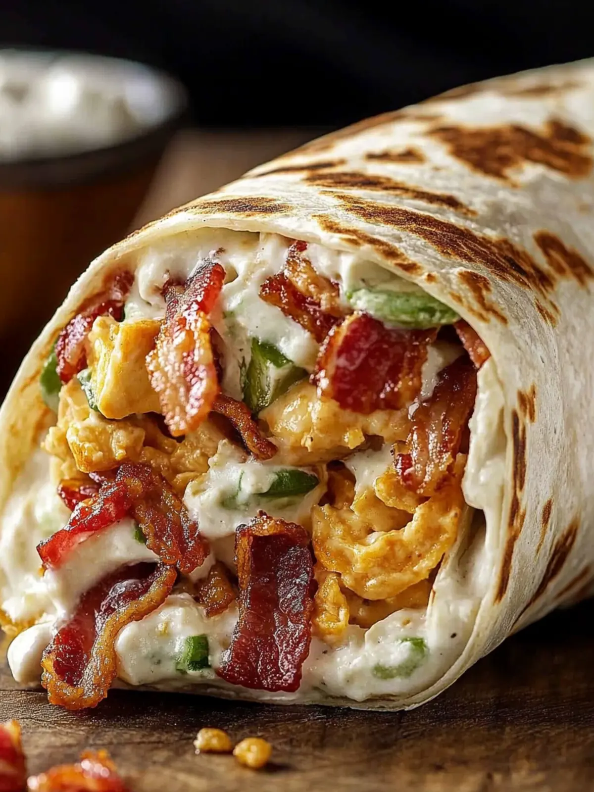 Deliciously Crunchy Bacon Ranch Wraps for the Perfect Bite 2 Crunchy Bacon Ranch Wrap