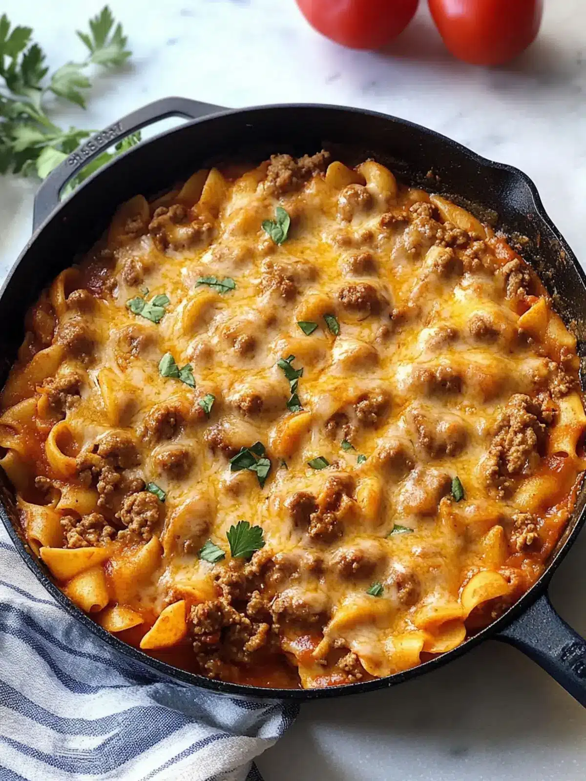 My Cheesy 3-Step Hamburger Skillet Is Super Nostalgic Goodness 4 My Cheesy 3-Step Hamburger Skillet Is Super Nostalgic