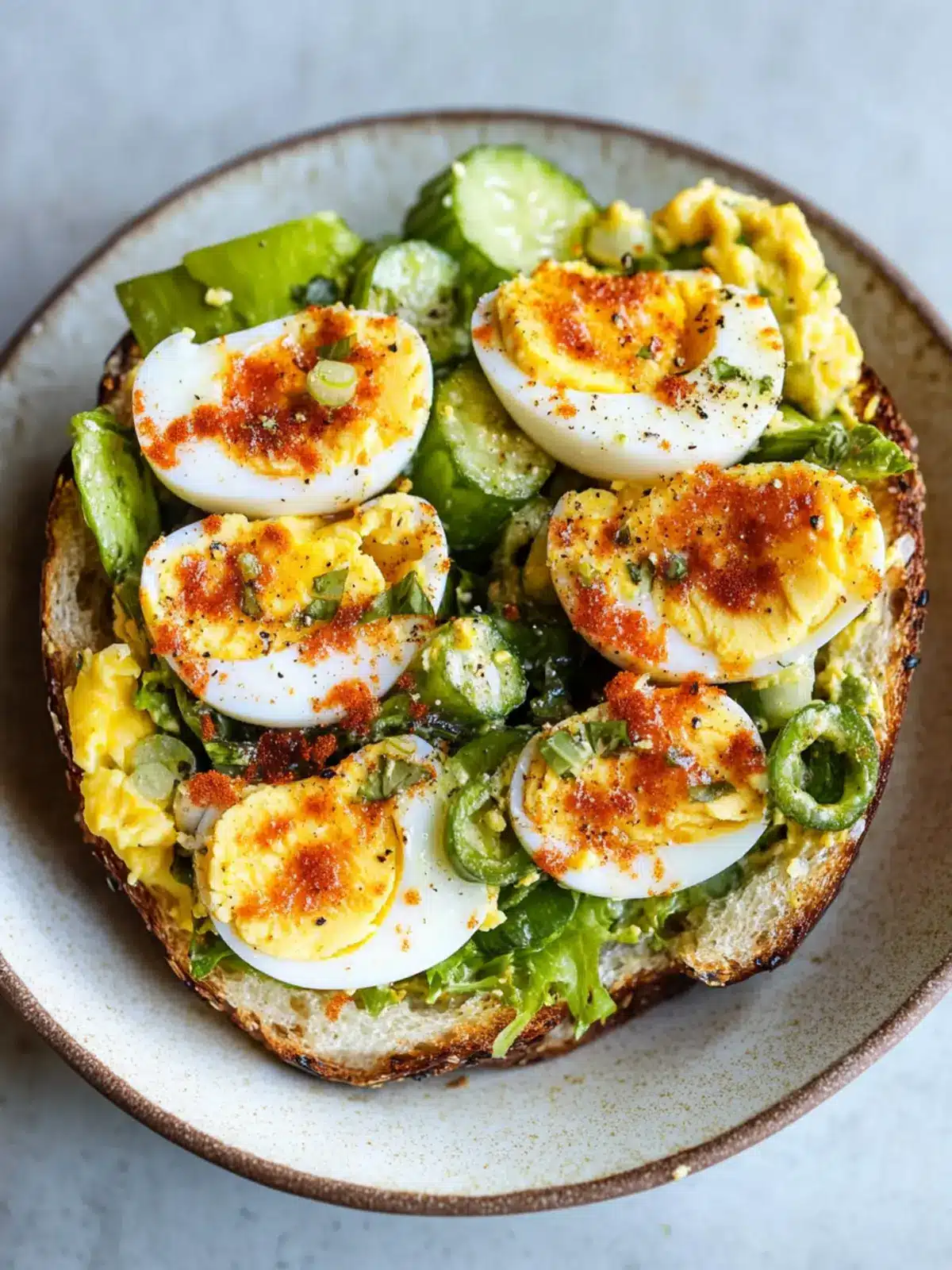 Crispy Egg Salad: A Flavor-Packed Twist on a Classic Lunch 4 Crispy Egg Salad