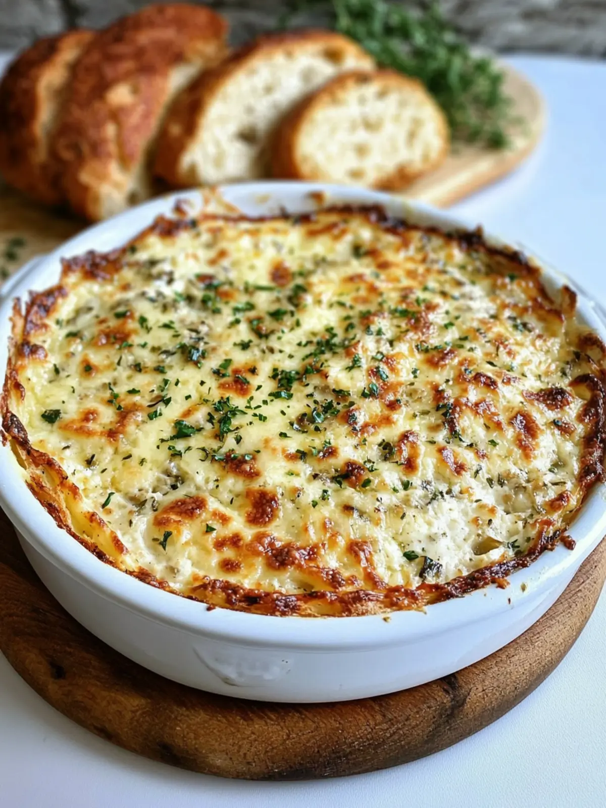 Irresistible Baked Garlic Bread Dip for Cozy Gatherings 2 Baked Garlic Bread Dip