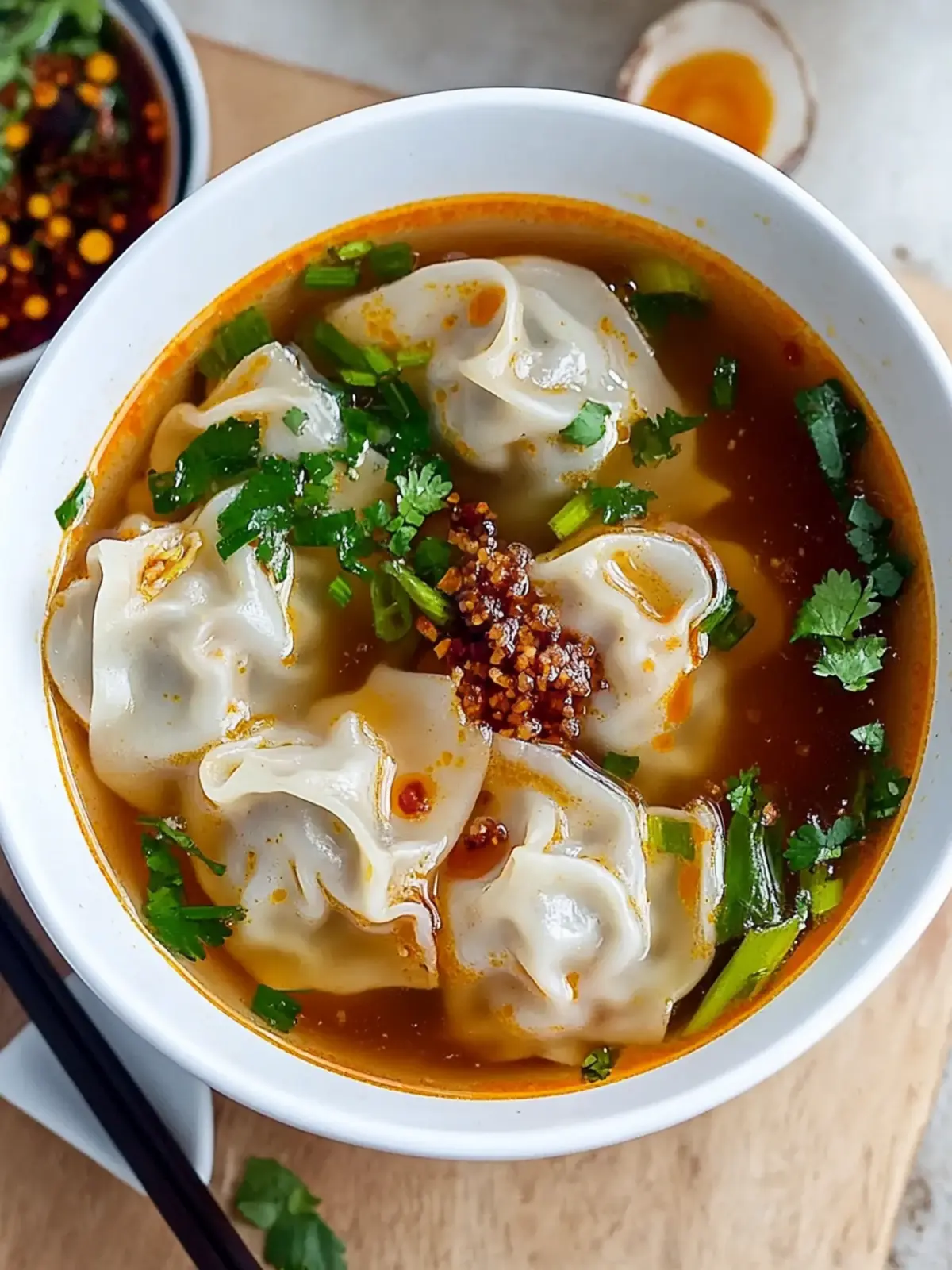 Deconstructed Wonton Soup: Quick, Cozy Comfort in a Bowl 4 Deconstructed Wonton Soup
