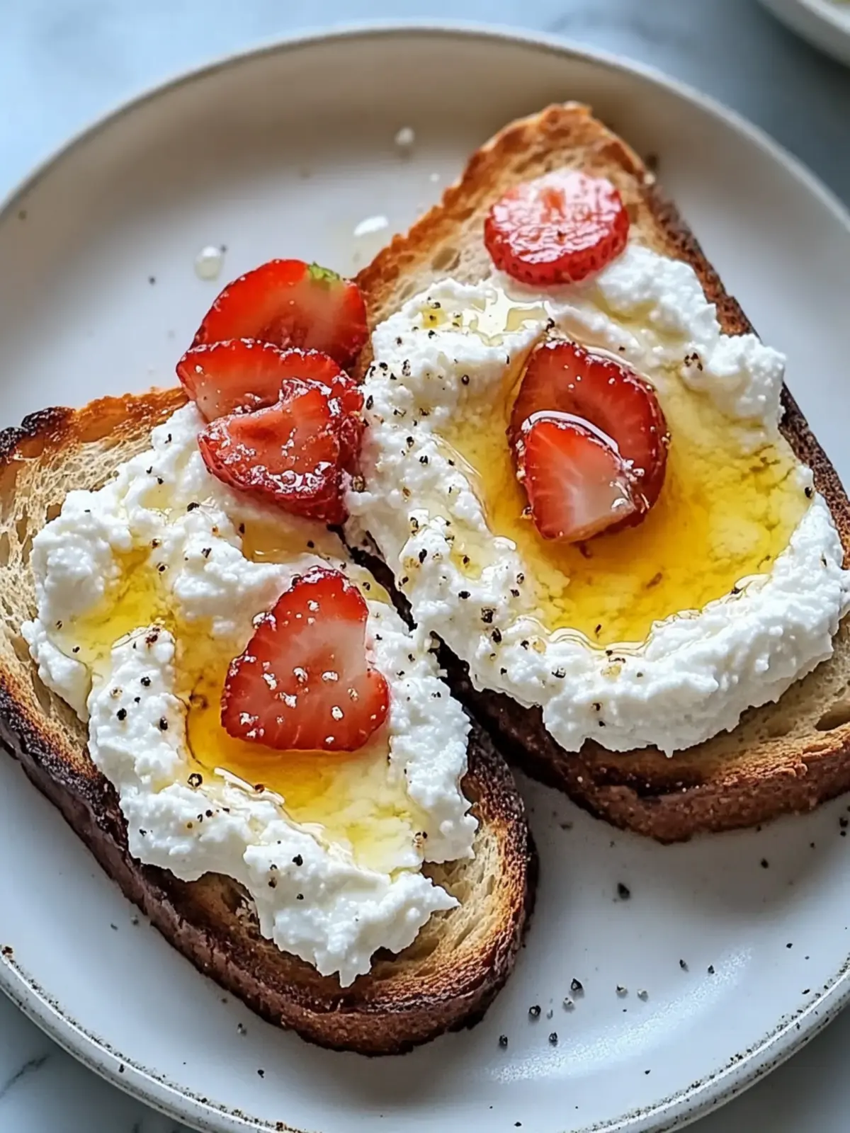 Whipped Ricotta Honey Toast Recipe for Effortless Mornings 4 Whipped Ricotta Honey Toast Recipe