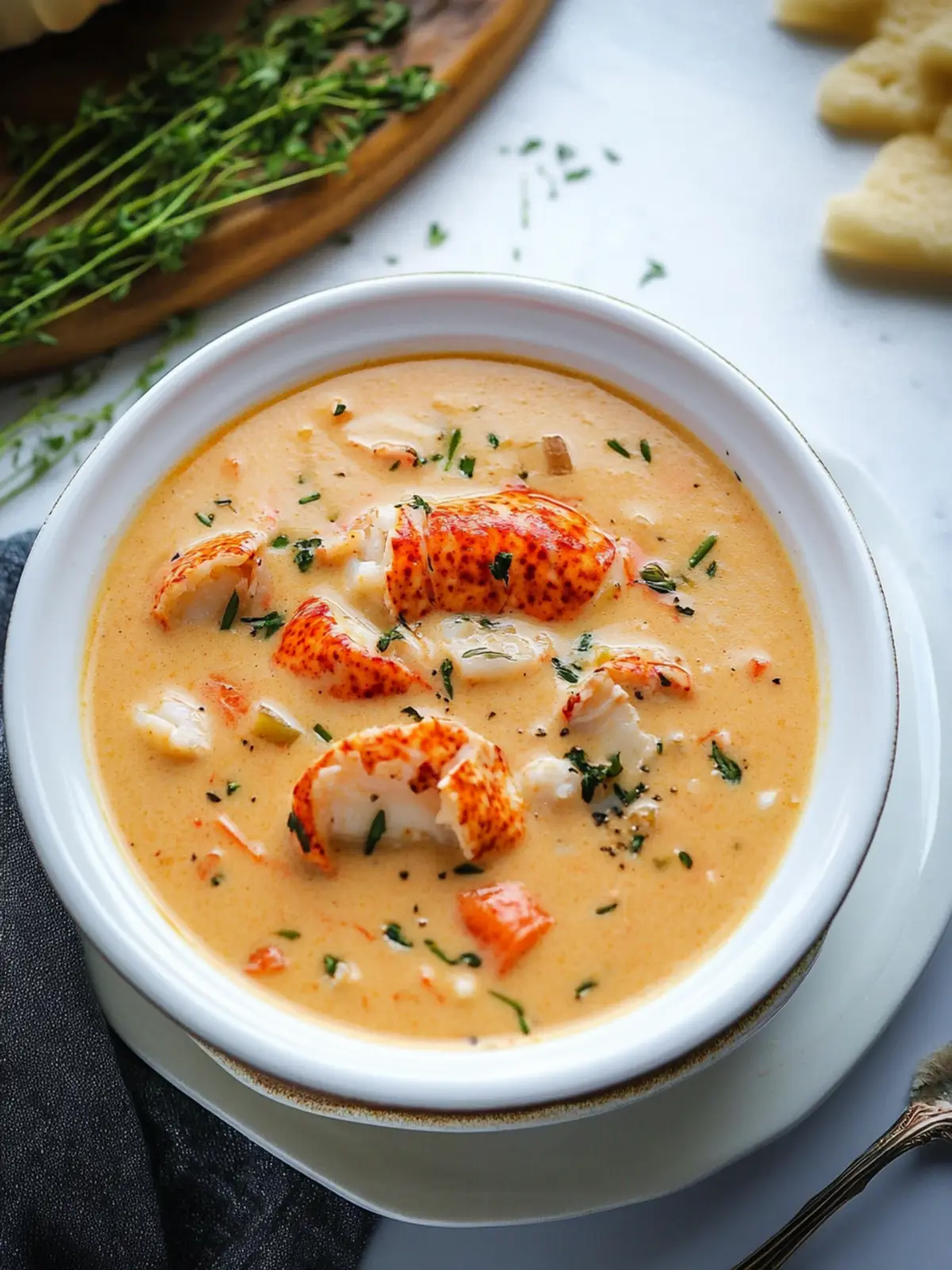 Irresistible Lobster Bisque Chowder for Gourmet Home Cooking 2 Lobster Bisque/Chowder