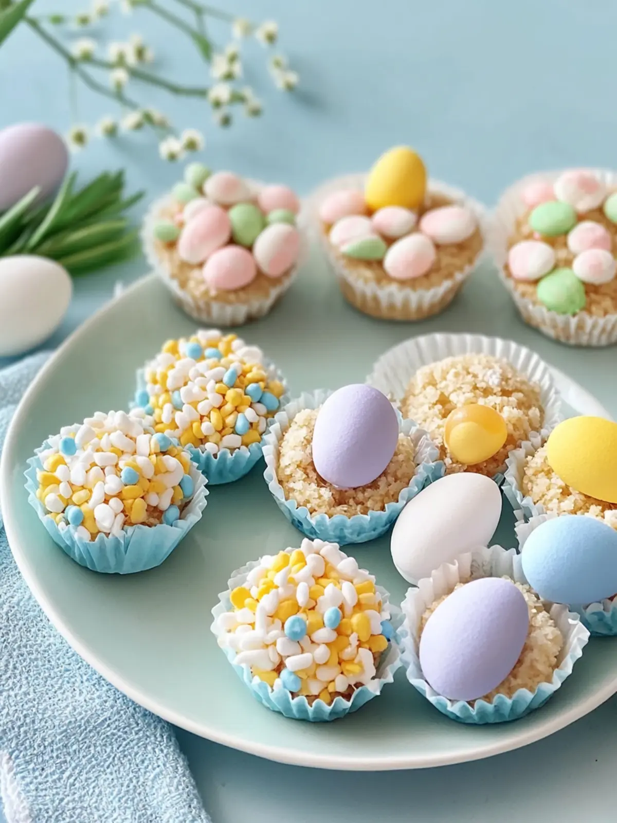 Delicious Easy Easter Treats: Fun Egg Nests Recipe! 2 Easy Easter Treats