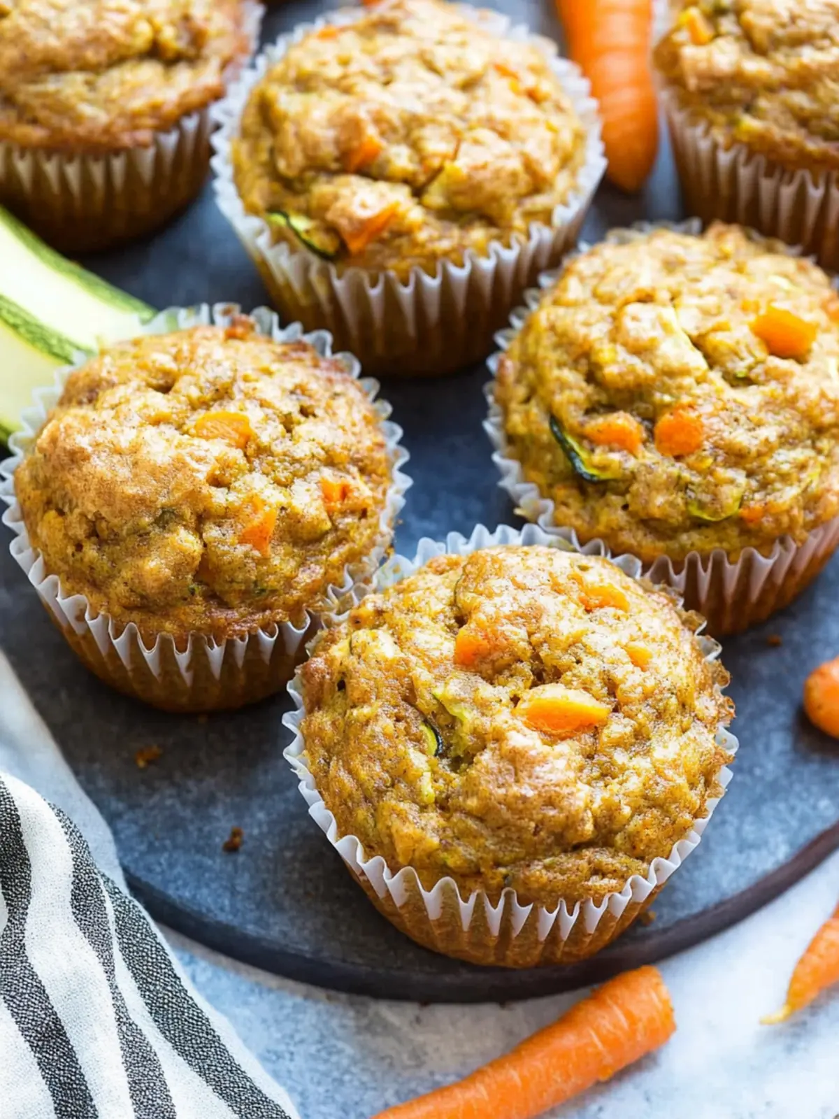Wholesome Zucchini Carrot Muffins That Everyone Will Love 2 Zucchini Carrot Muffins