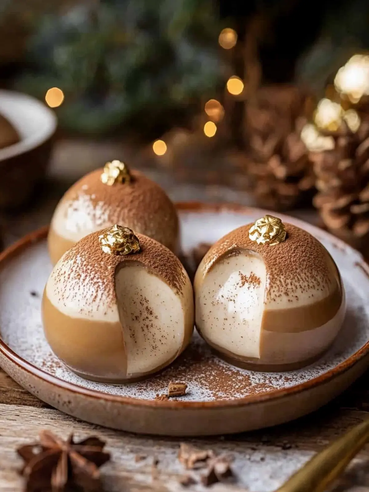 Gingerbread Latte Mousse Domes Your New Holiday Showstopper 2 Gingerbread Latte Mousse Domes A Gourmet Holiday Dessert Idea