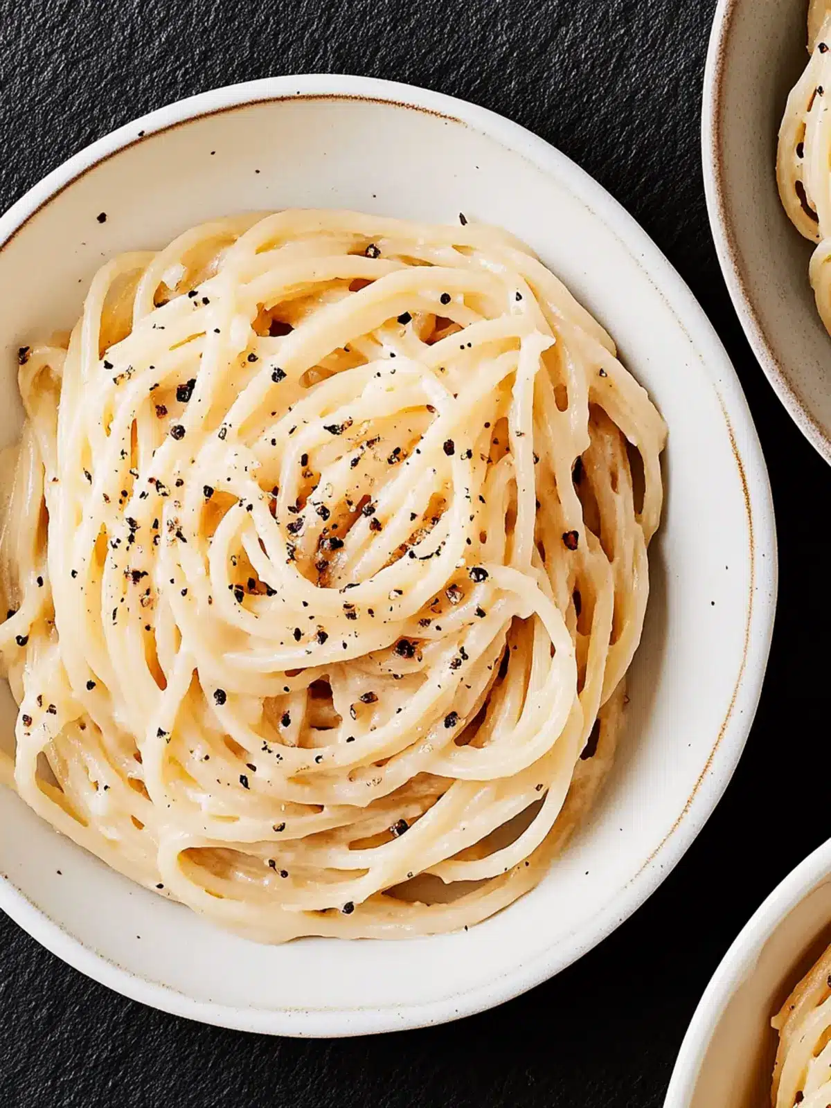 Cacio e Pepe Bliss: Creamy Italian Comfort in Minutes 4 Cacio e Pepe