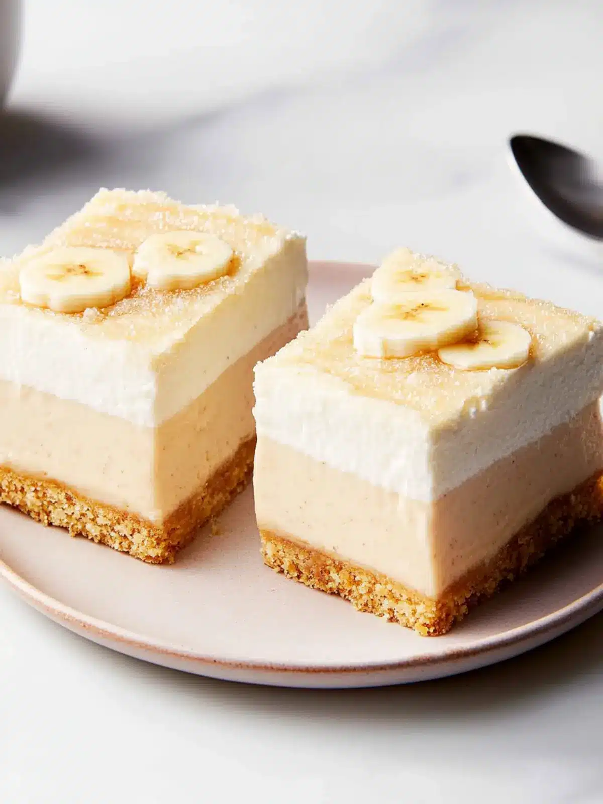 Irresistible Banana Pudding Cheesecake Bars You ll Crave 4 Banana Pudding Cheesecake Bars