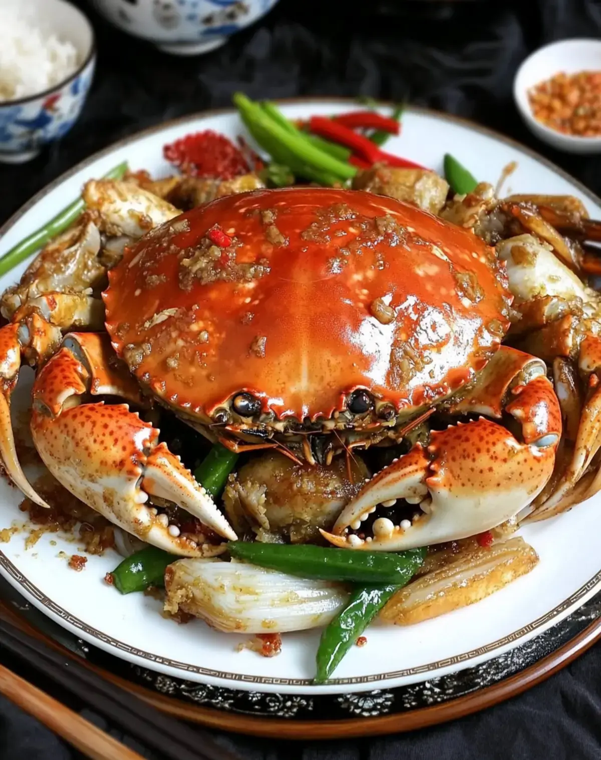 Stir Fried Crab with Chinese New Year Cake for Festive Feasts 4 Stir Fried Crab with Chinese New Year Cake