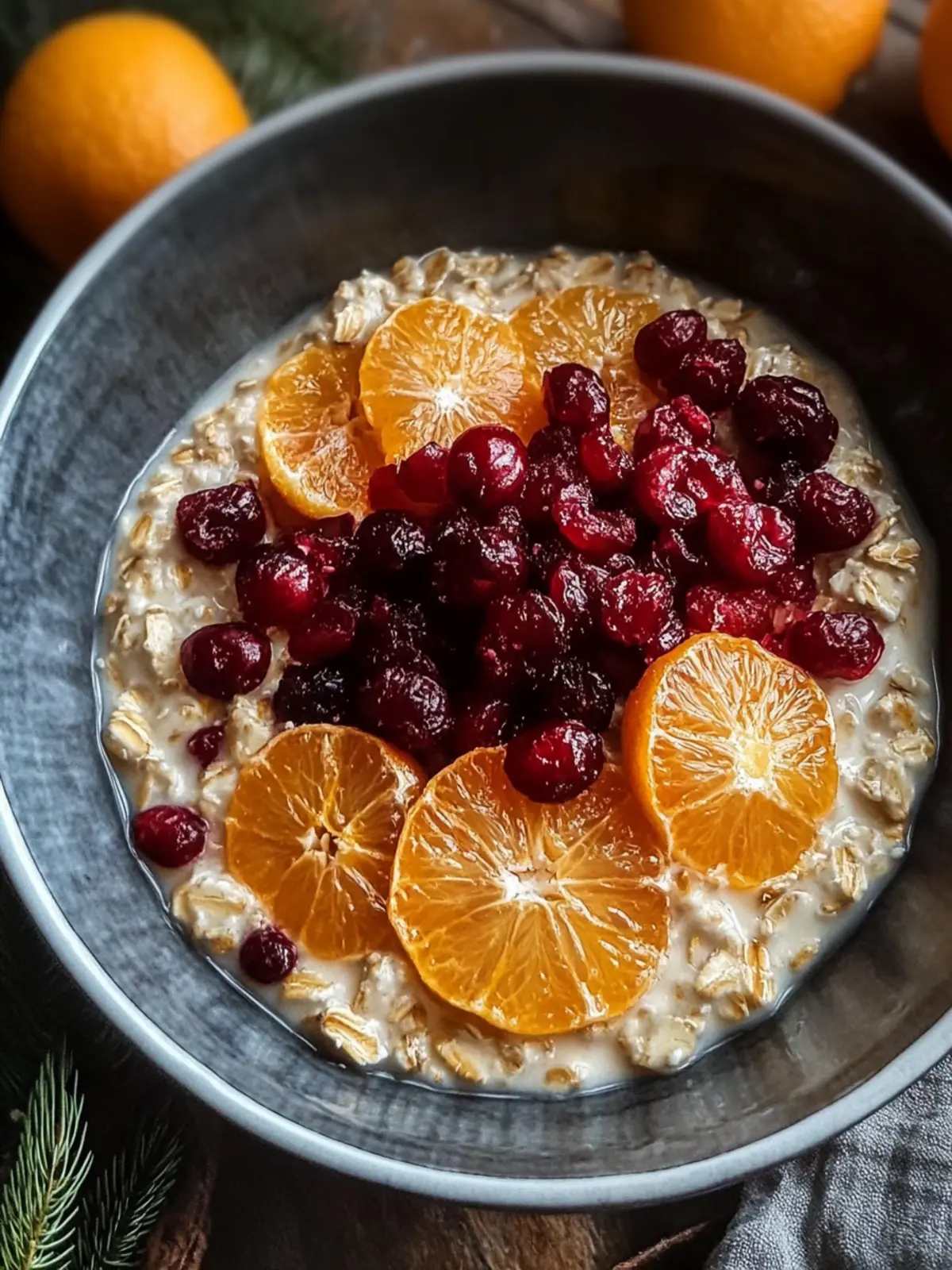 Candied Orange Oatmeal Cranberries for a Cozy Breakfast Boost 3 Candied Orange Oatmeal Cranberries