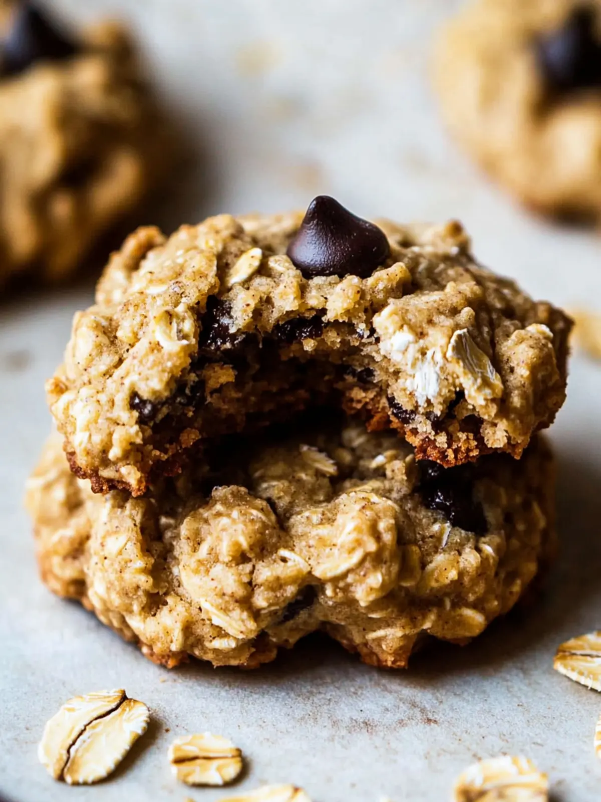 Soft and Chewy Banana Oatmeal Cookies for Guilt-Free Treats 3 Banana Oatmeal Cookies