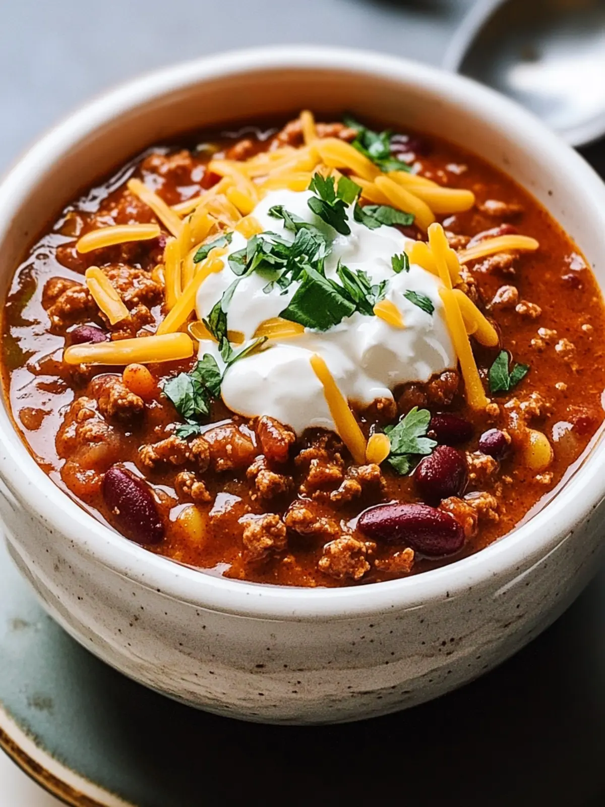 Comforting Turkey Chili Crockpot Recipe for Cozy Nights 3 Turkey Chili Crockpot Recipe