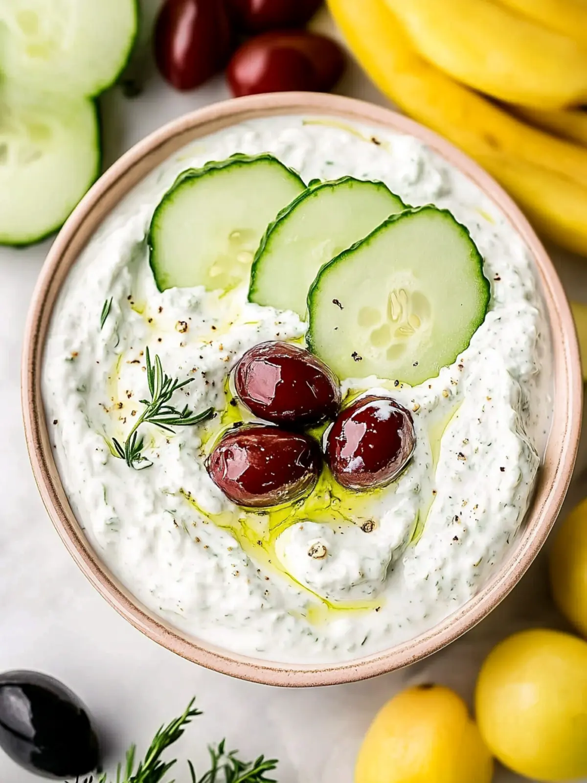 Creamy Greek Tzatziki Sauce You'll Crave in 10 Minutes 2 Greek Tzatziki Sauce (Cucumber Sauce)
