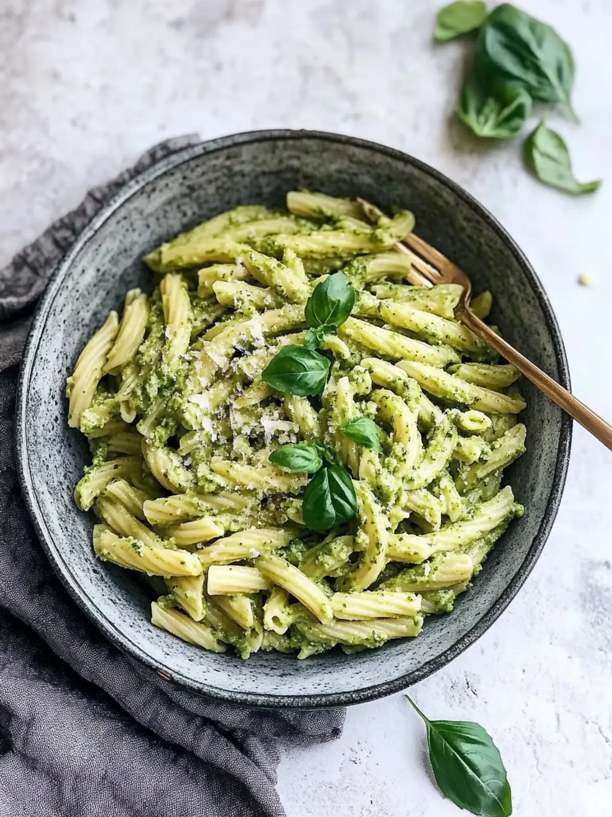 Easy Vegan Pesto Pasta High-Protein Delight in 30 Minutes 4 Easy Vegan Pesto Pasta (High-Protein)