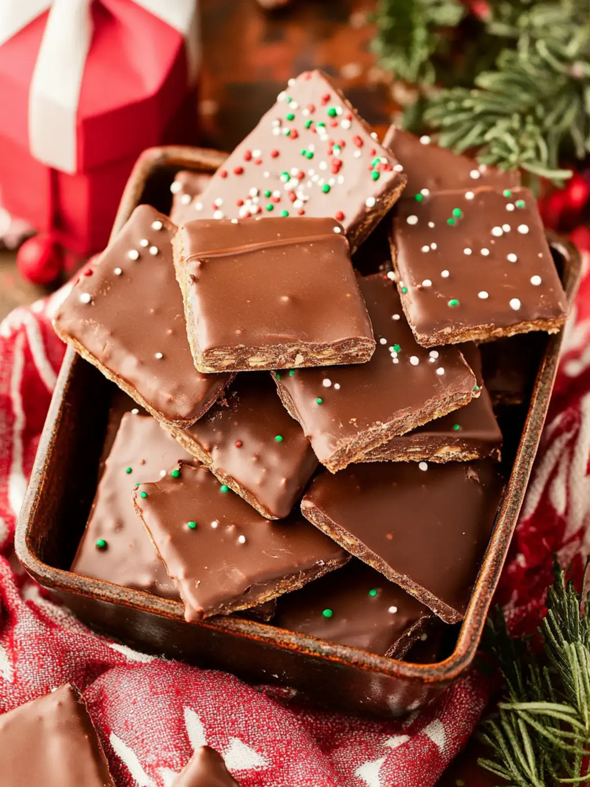 Holiday Baking Ideas: Irresistible Chocolate Covered Grahams 2 Chocolate Covered Grahams- holiday baking ideas