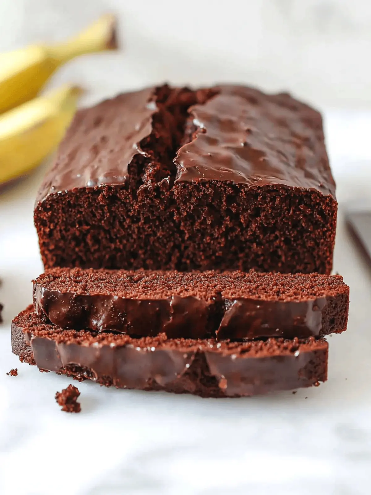 Easy Chocolate Banana Bread That Will Brighten Your Day 4 Easy Chocolate Banana Bread