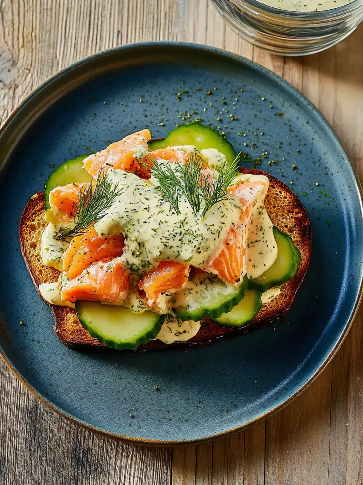 Delicious Hot-Smoked Salmon Scramble with Creamy Dill Twist 2 Hot-Smoked Salmon Scramble With Dill Cream