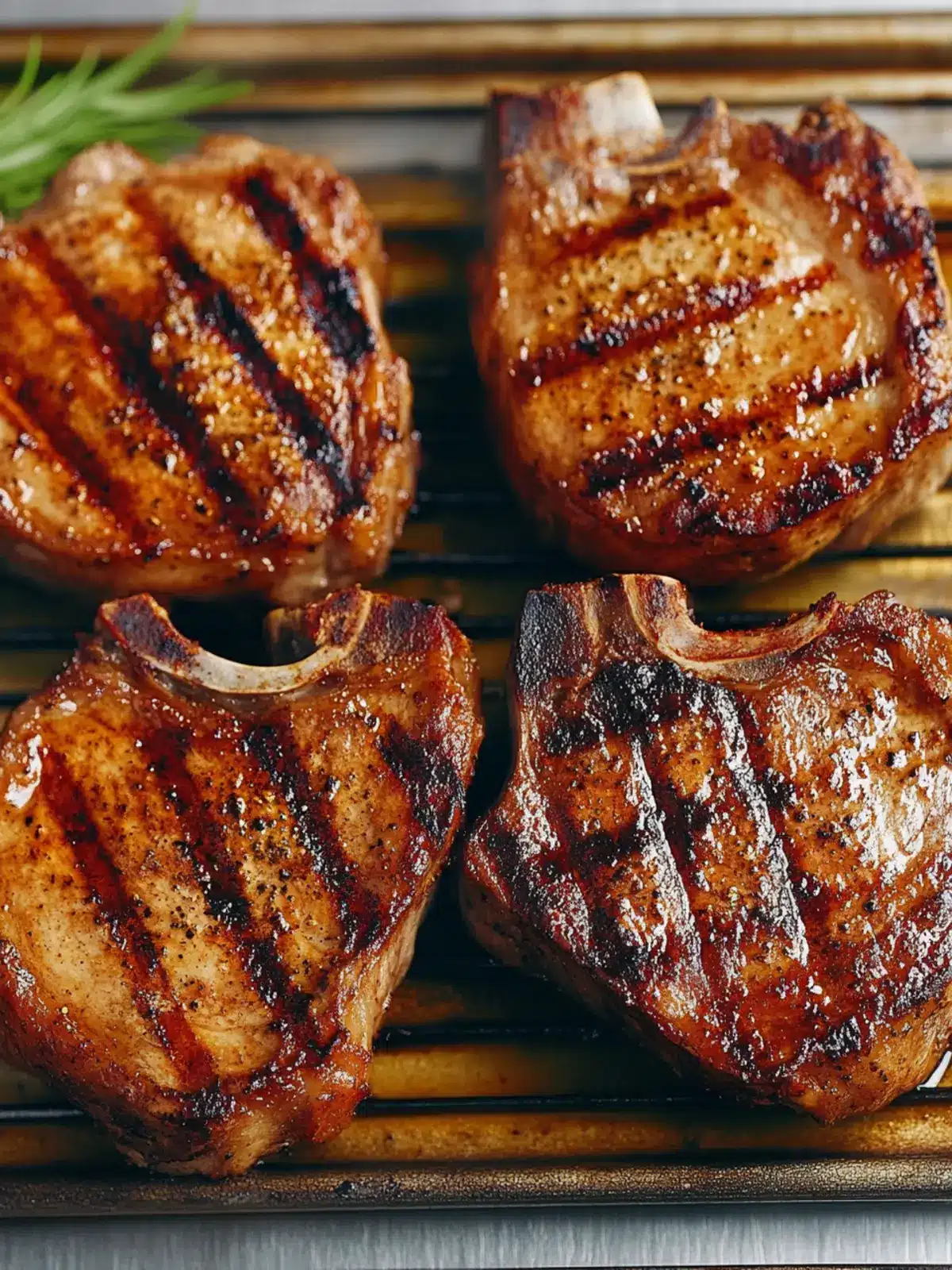 Savor Juicy Grilled Pork Chops with Mexican Flavor Magic 3 Grilled Pork Chops