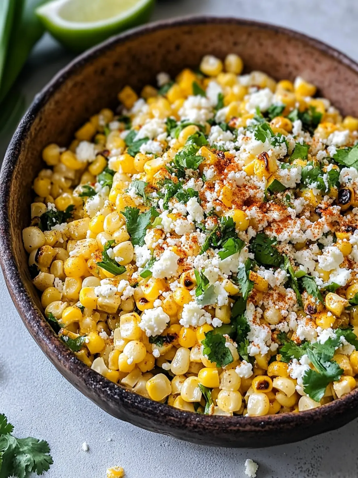 Zesty Mexican-Inspired Grilled Corn Salad with Cotija Delight 4 Mexican-Inspired Grilled Corn Salad with Cotija