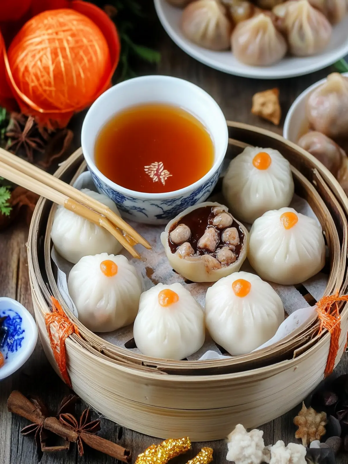 Delightful Nutella Tangyuan: Your Festive Dumplings Platter 2 Nutella Tangyuan- Festive dumplings party platter
