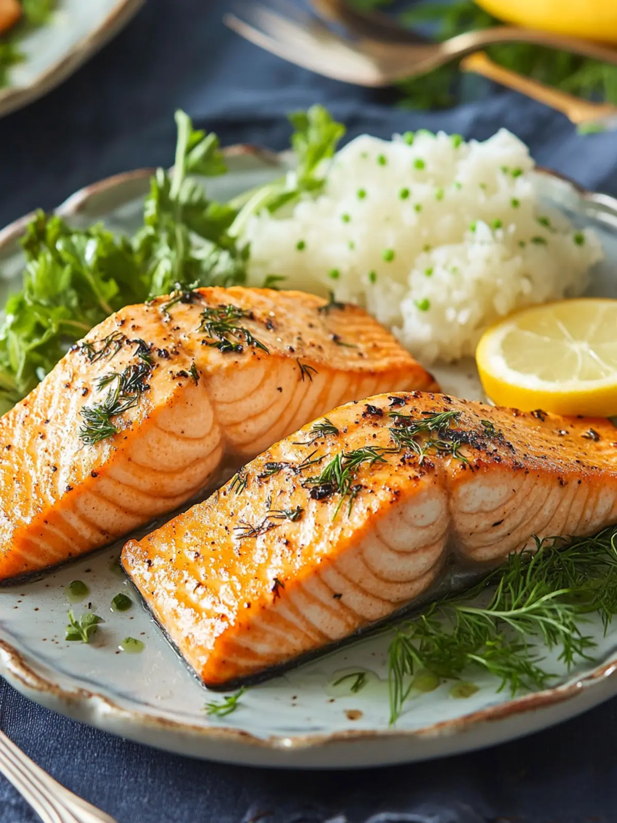 Savory Air Fryer Salmon: A 10-Minute Healthy Delight 3 Air Fryer Salmon
