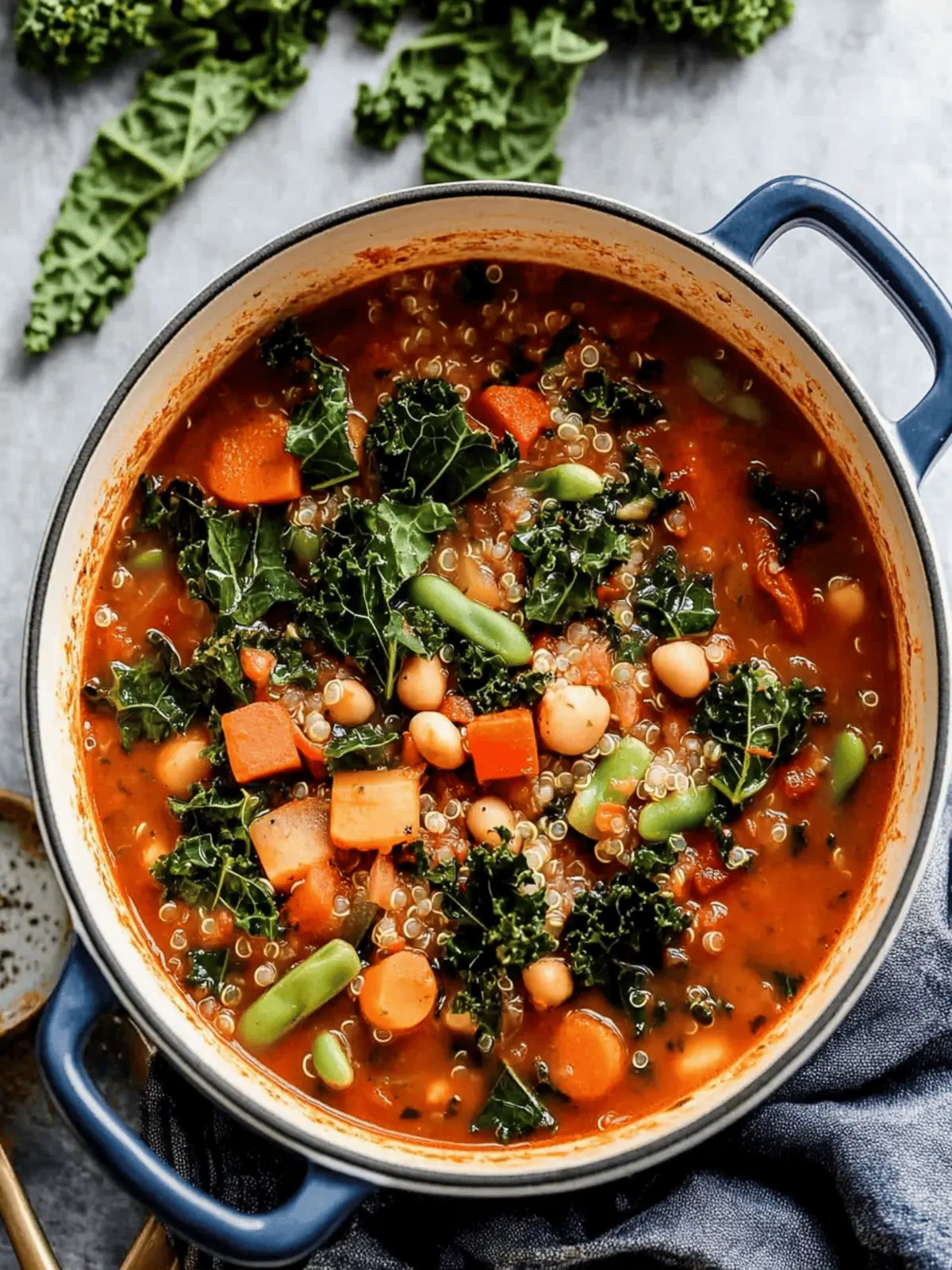 Wholesome Healthy Kale and Quinoa Minestrone Soup Recipe 4 Healthy Kale and Quinoa Minestrone Soup Recipe