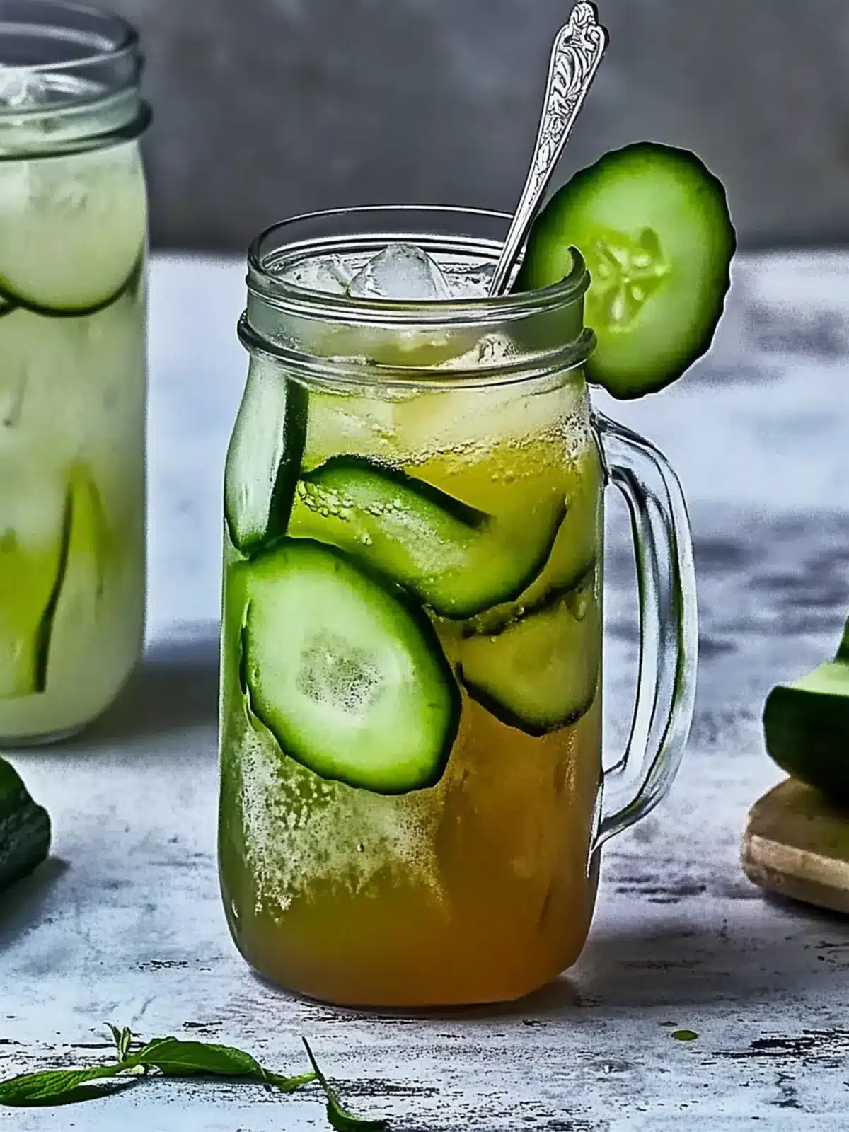 Revitalize Your Summer with Iced Matcha and Cucumber Bliss 3 Iced matcha with cucumber