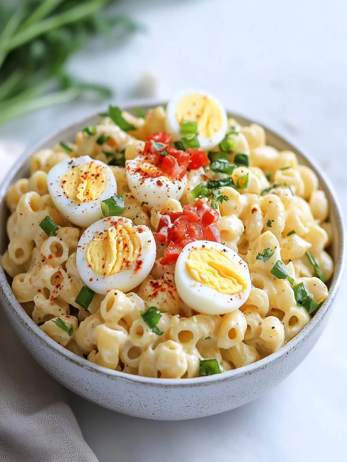 Creamy Deviled Egg Pasta Salad That Steals the Show 2 Deviled Egg Pasta Salad