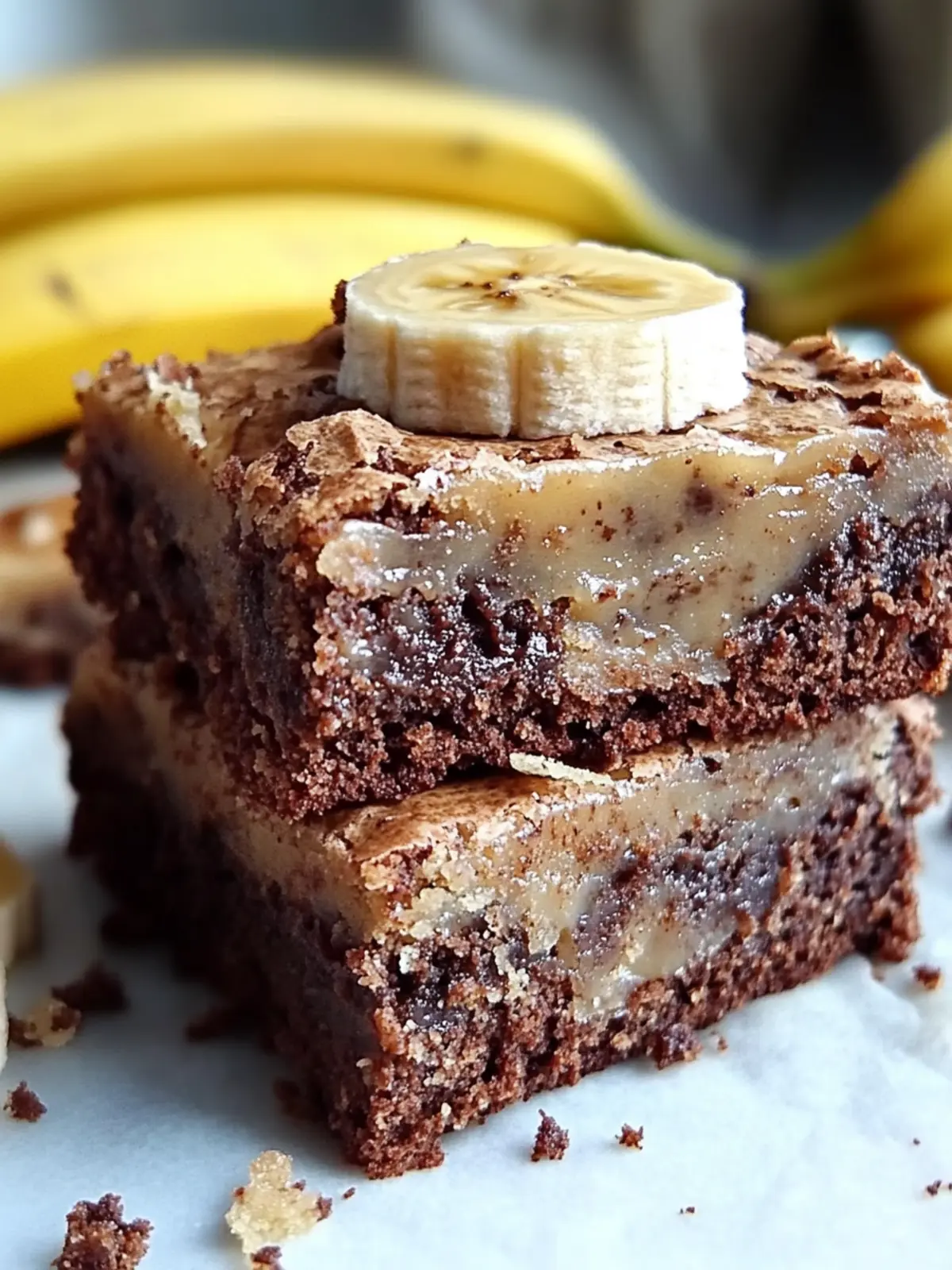 Banana Bread Brownies: The Perfect Combination for Every Craving 4 Banana Bread Brownies : The Perfect Combination