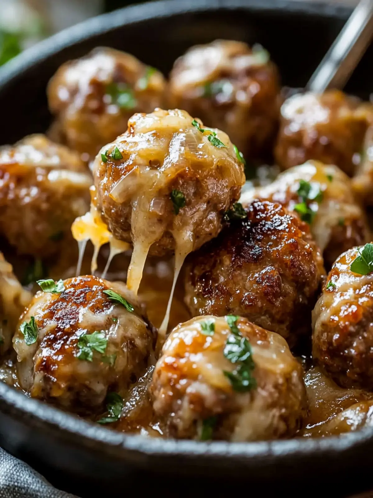 Cheesy French Onion Meatballs Your New Favorite Comfort Food 2 Cheesy French Onion Meatballs: The Ultimate Comfort Food Recipe