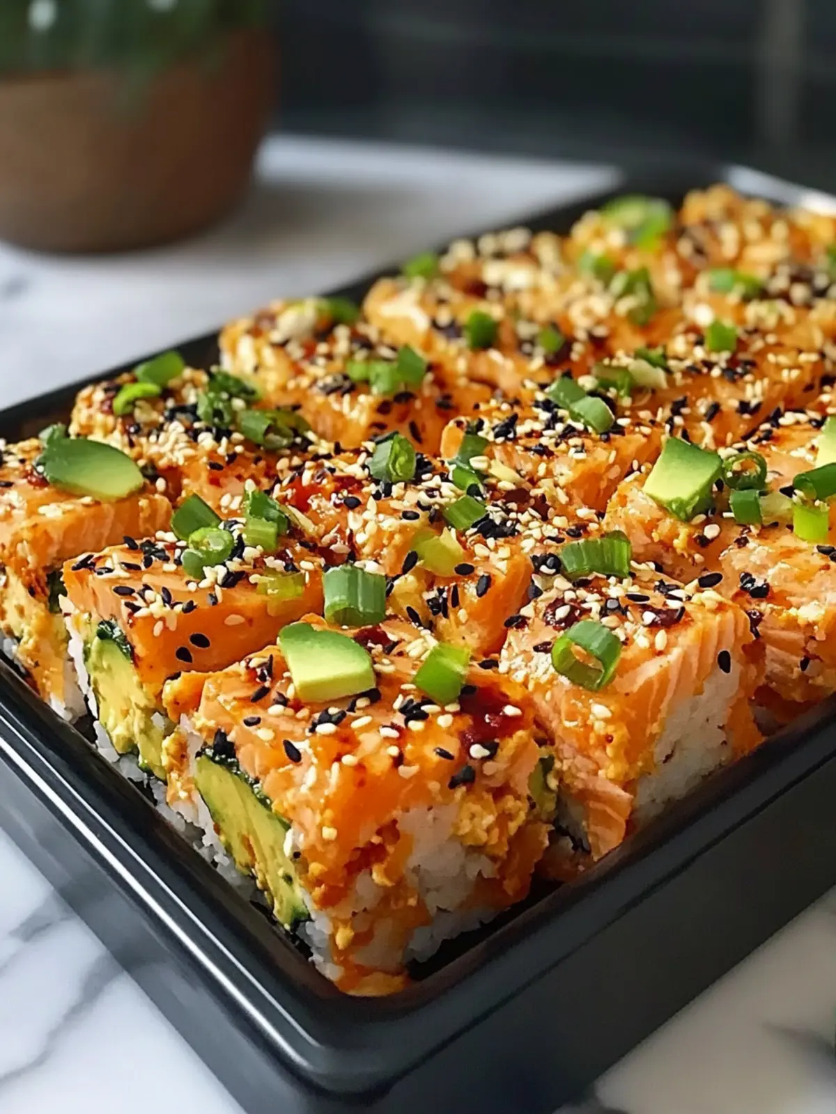 Delicious Spicy Salmon Sushi Bake You ll Love to Make 3 Spicy Salmon Sushi Bake