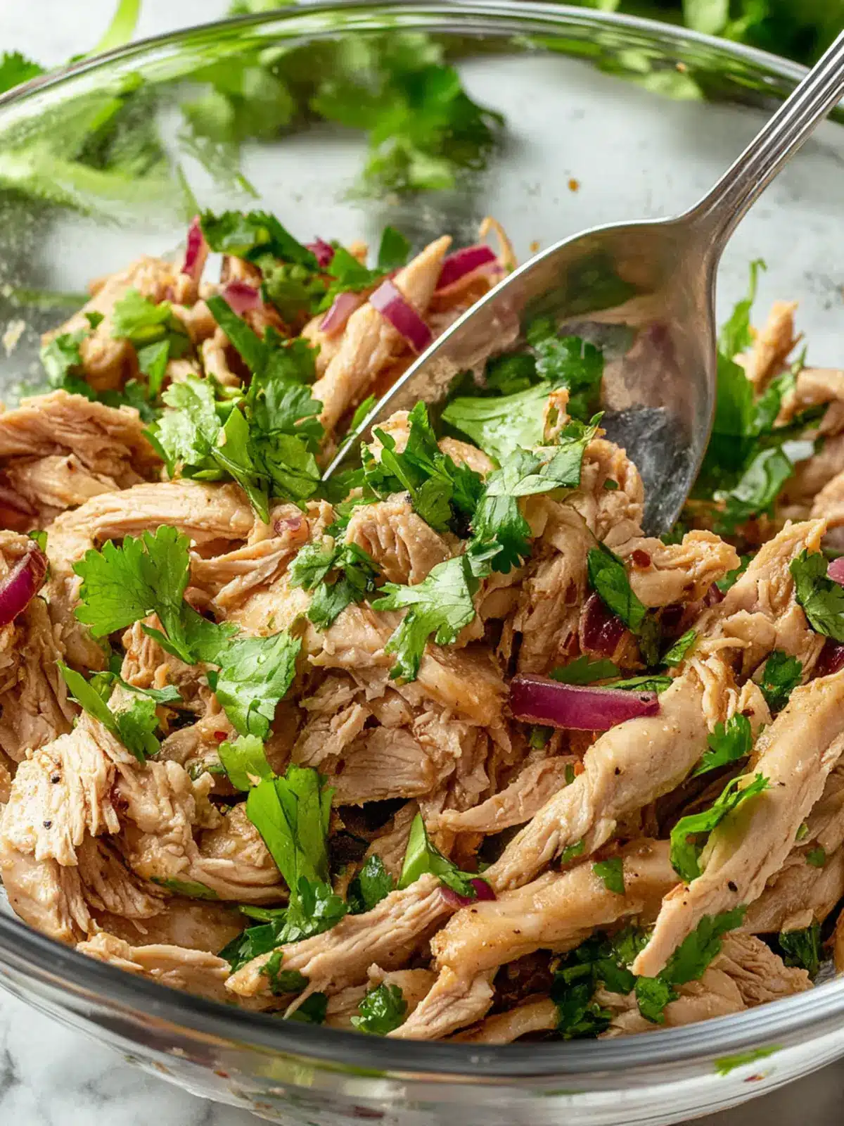 Silky Hand-Shredded Chicken Recipe for Effortless Dinners 2 Hand-Shredded Chicken