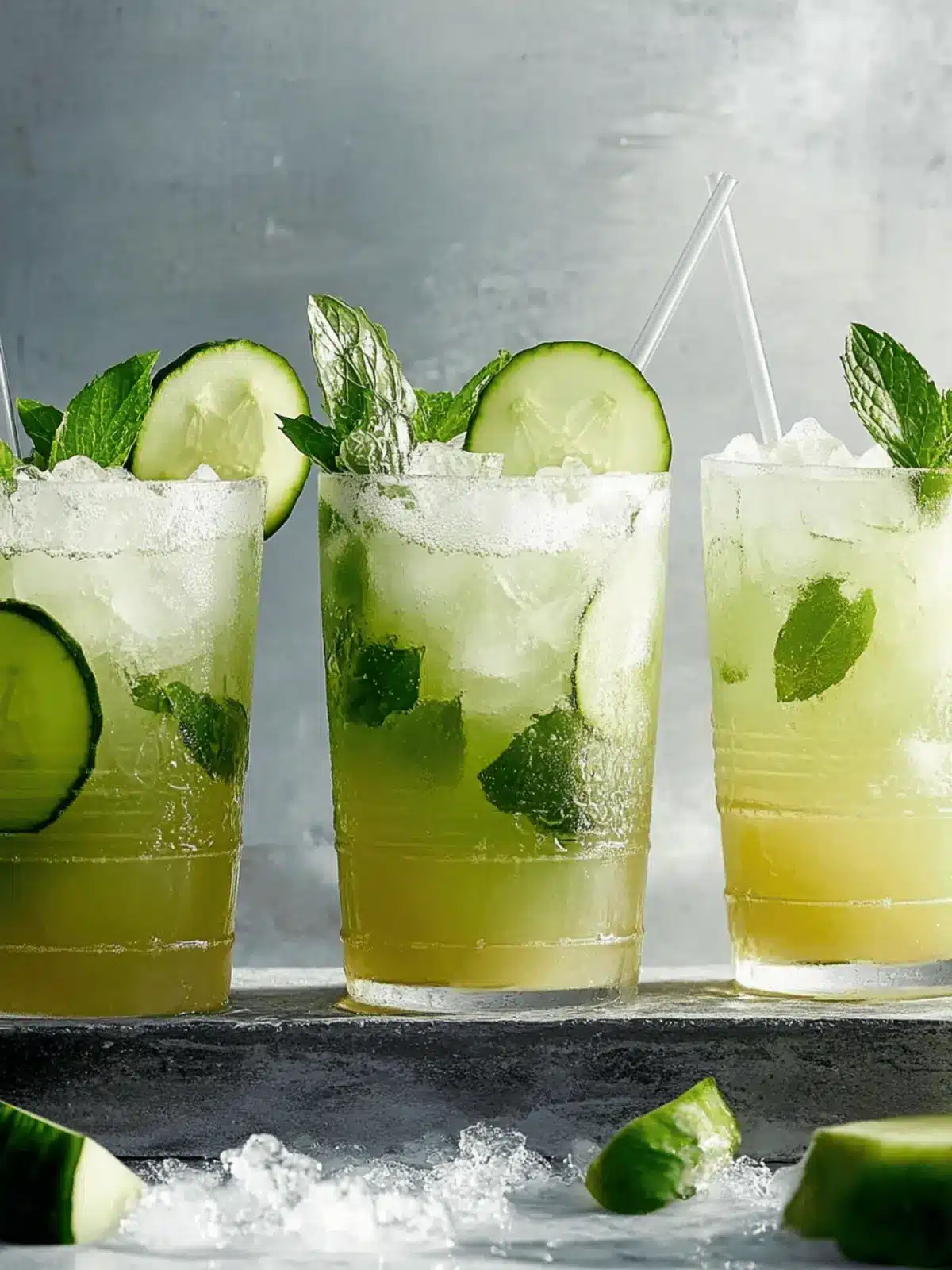 Cool Off with a Cucumber-Melon Mojito Refreshing & Simple 4 Cucumber-Melon Mojito