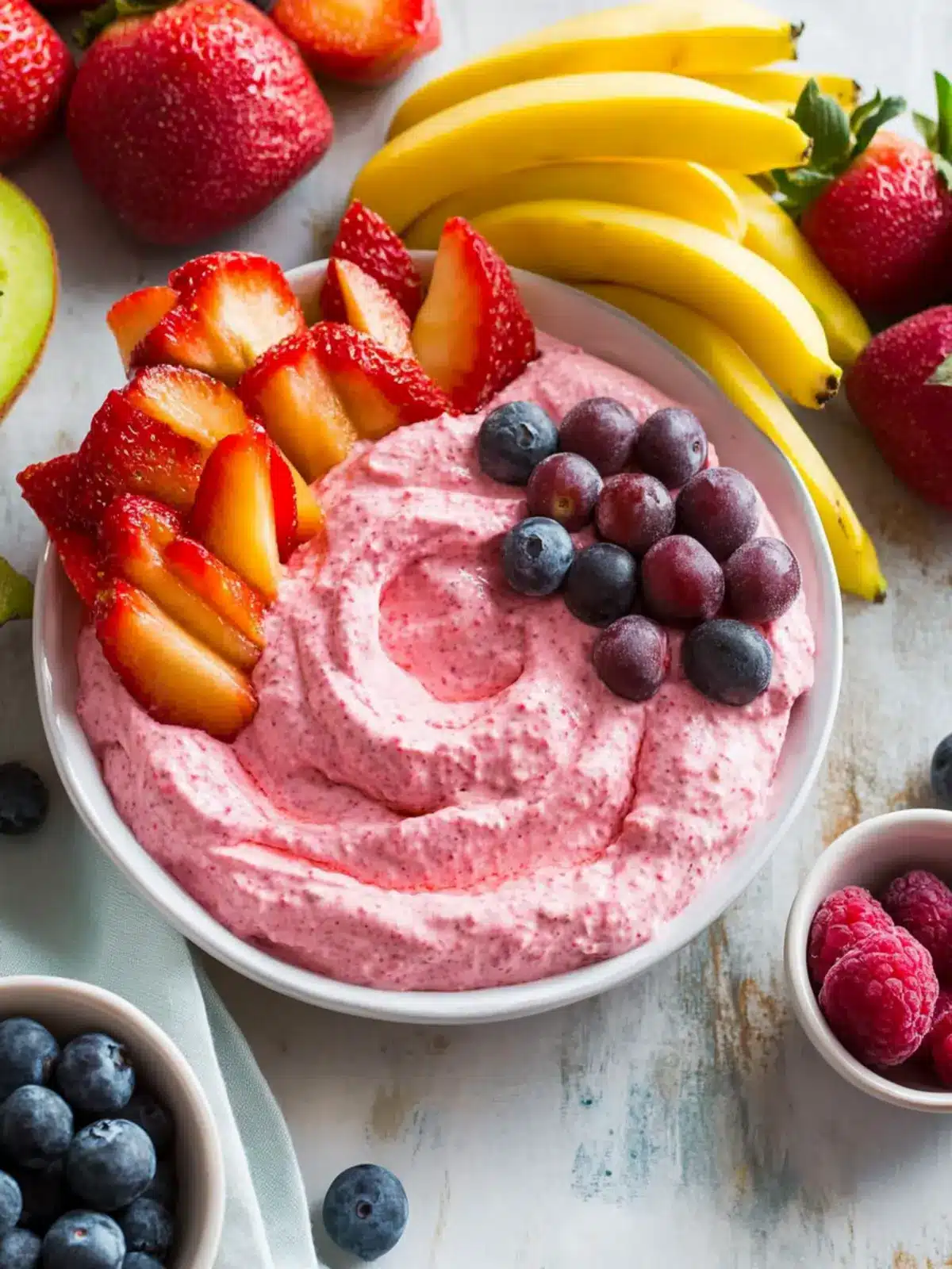 Creamy Easy Fruit Dip (2 Ingredients) for Effortless Parties 4 Easy Fruit Dip (2 Ingredients)