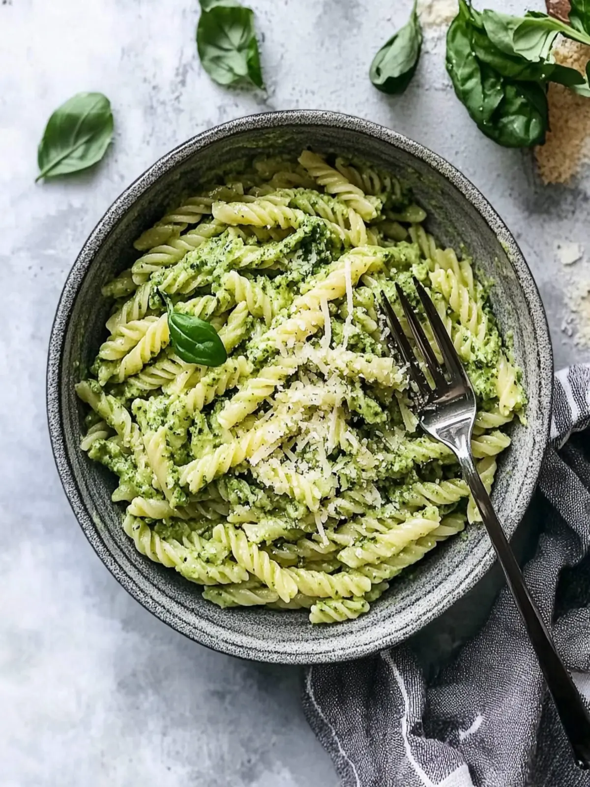 Easy Vegan Pesto Pasta High-Protein Delight in 30 Minutes 2 Easy Vegan Pesto Pasta (High-Protein)
