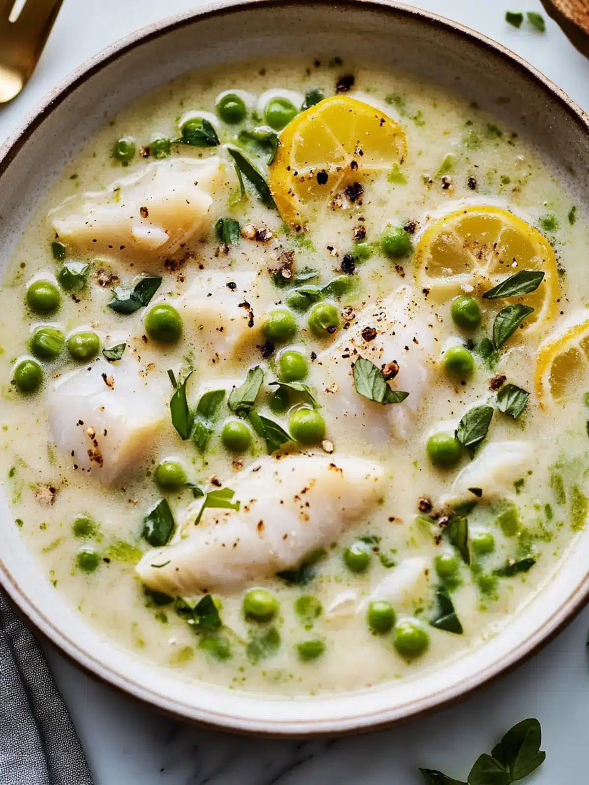 Revitalize Your Spring with This Creamy Pea Fish Chowder 2 Spring Pea Fish Chowder